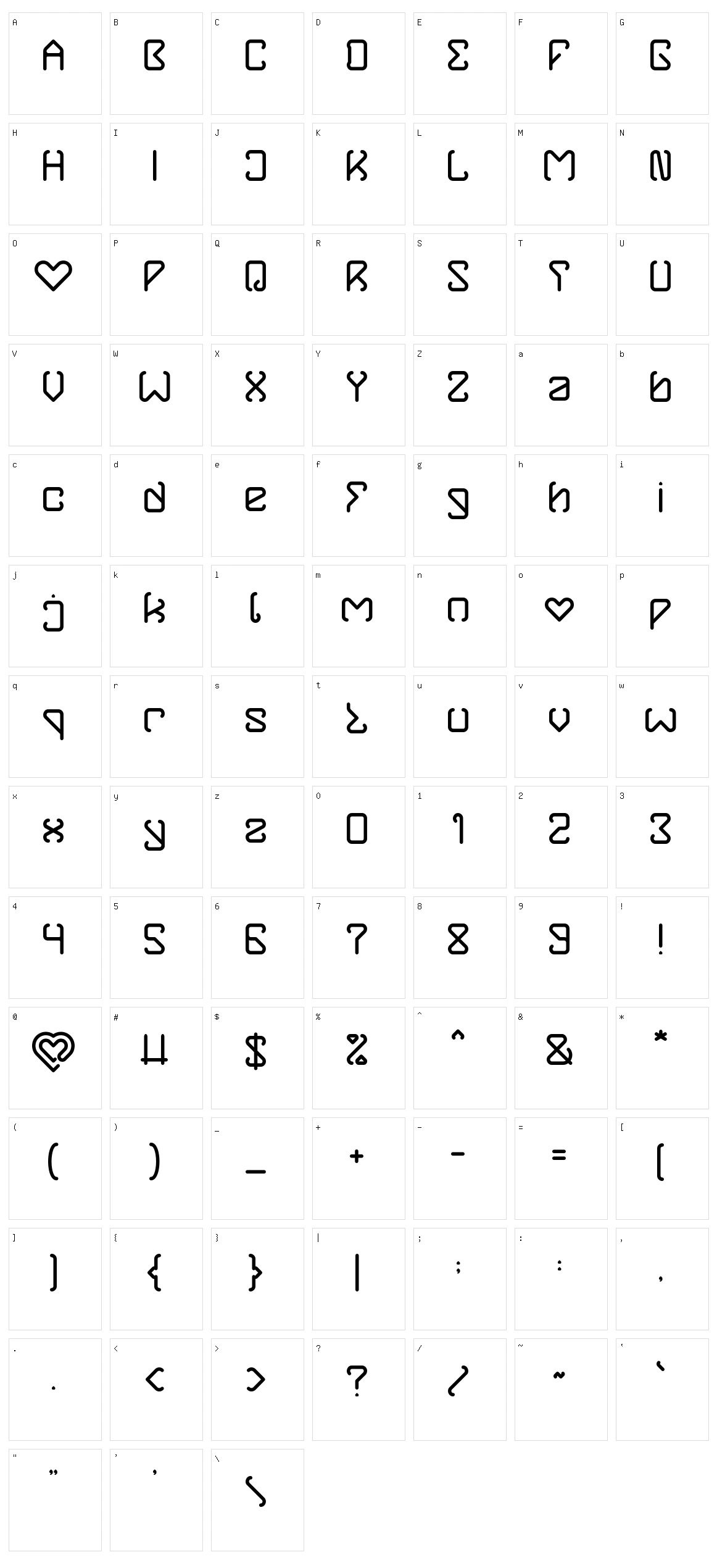 Ordinary Love Character Set