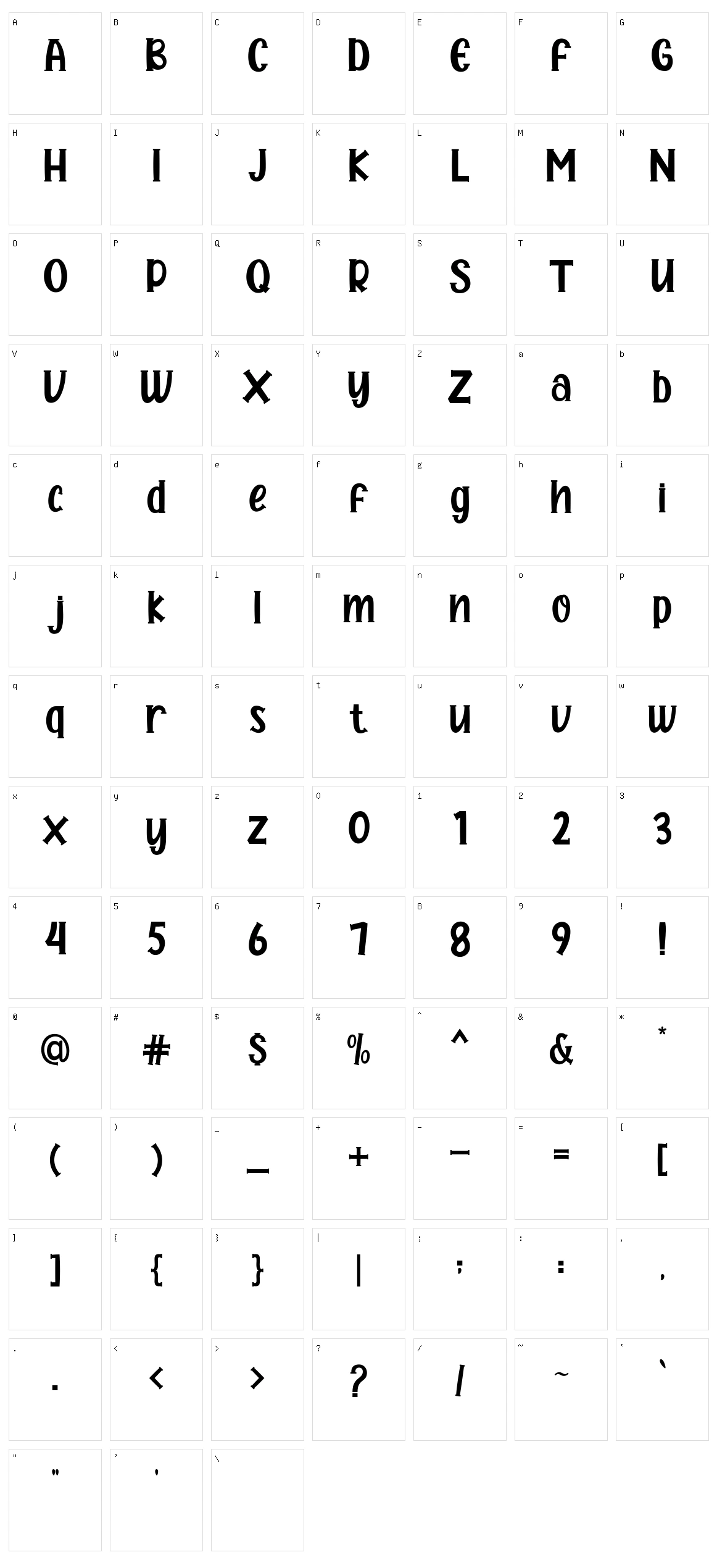 Halloween Day's Character Set