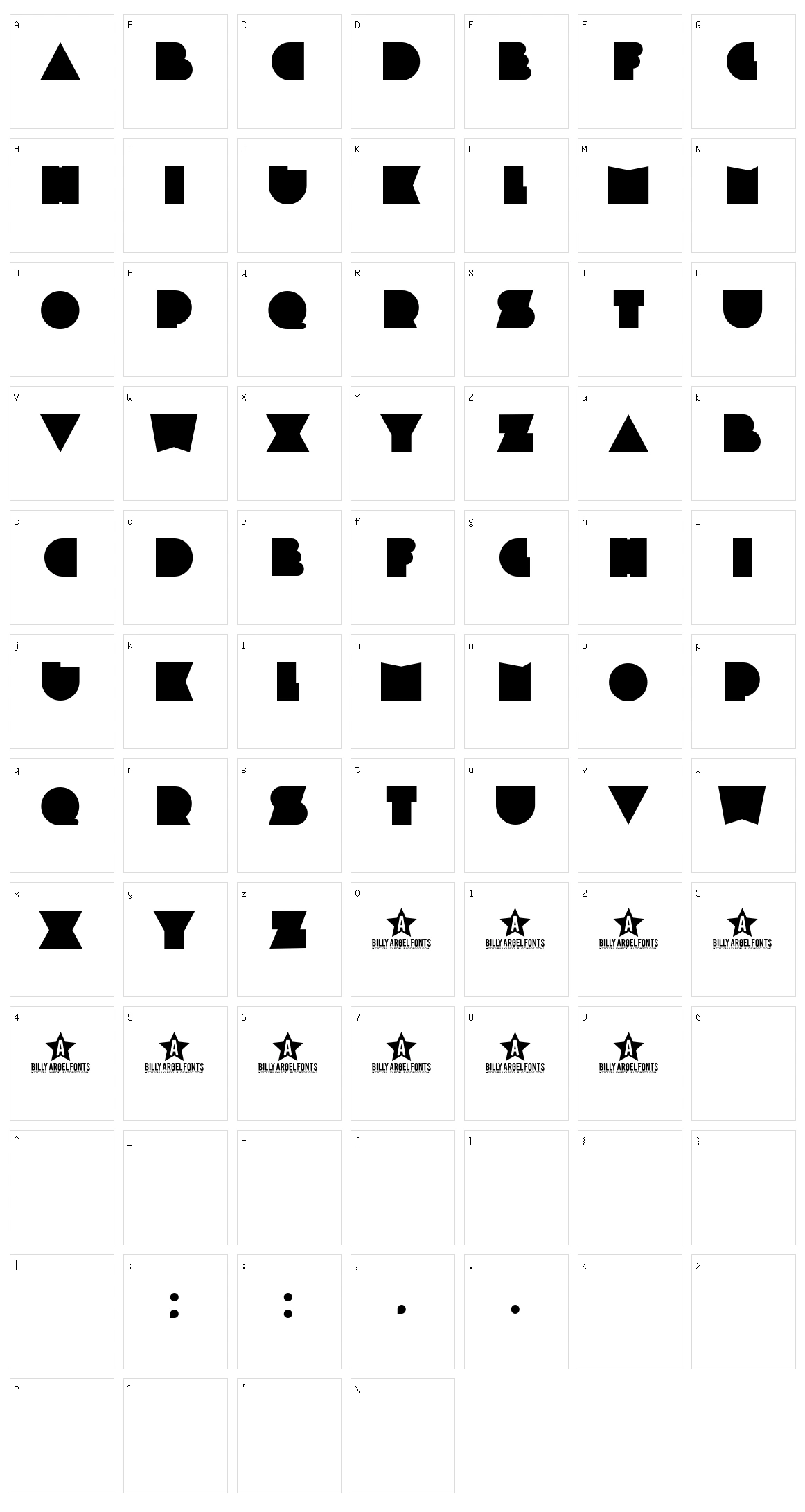 Plastic Pill Character Set