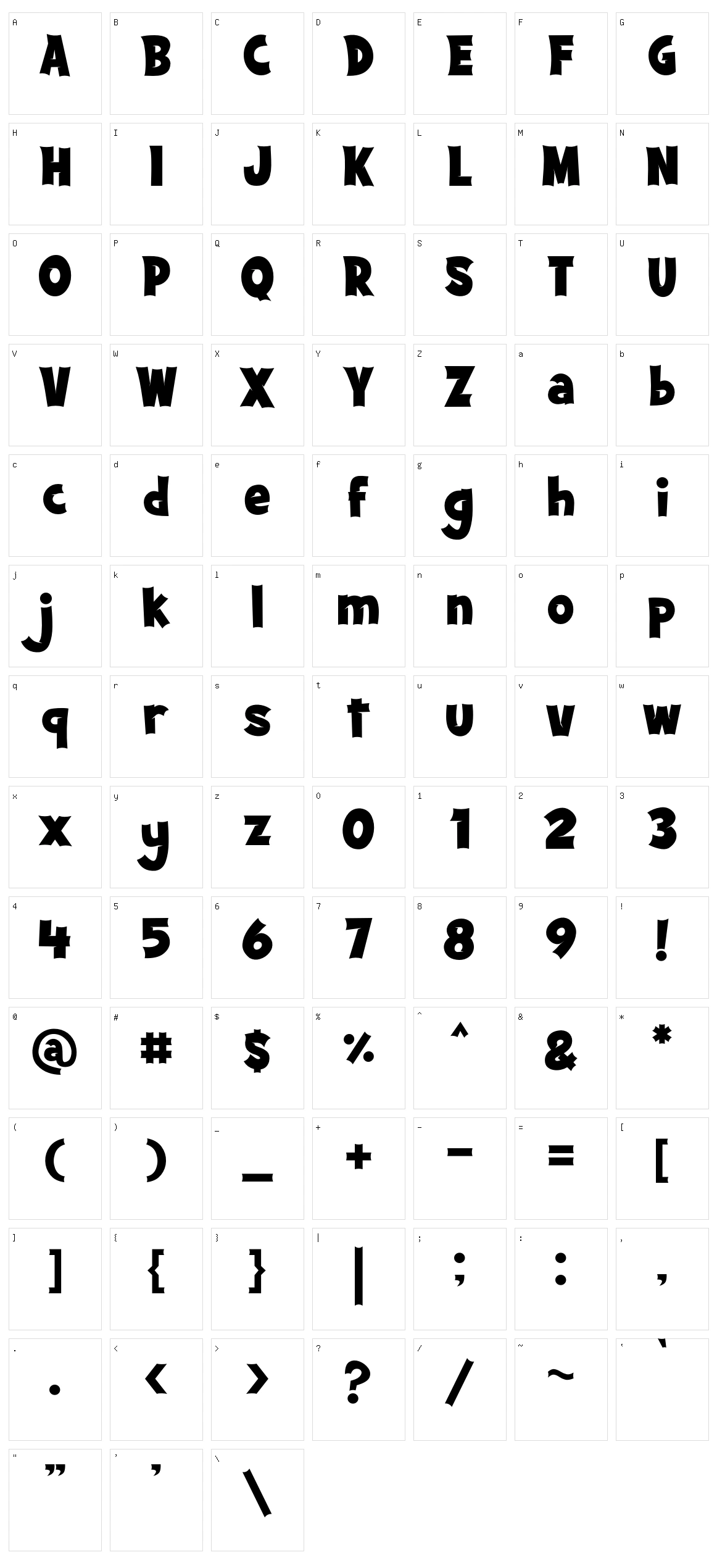 Scary Dream Character Set