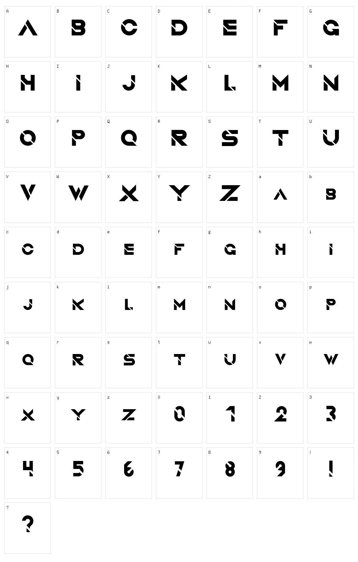 Quantum Character Set