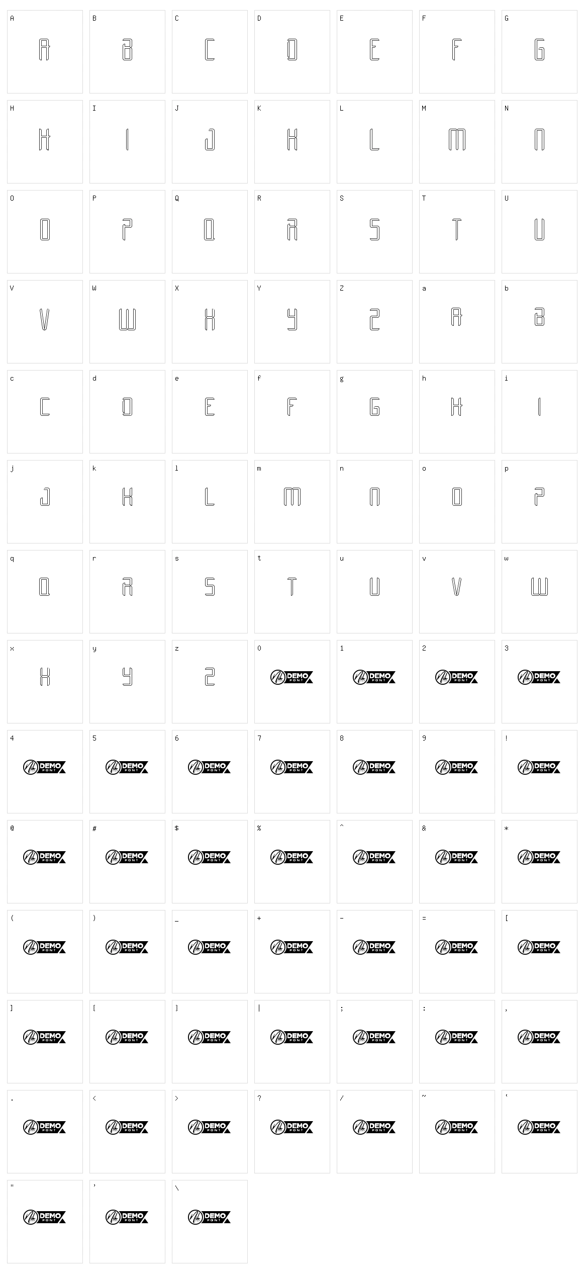 Referee Character Set