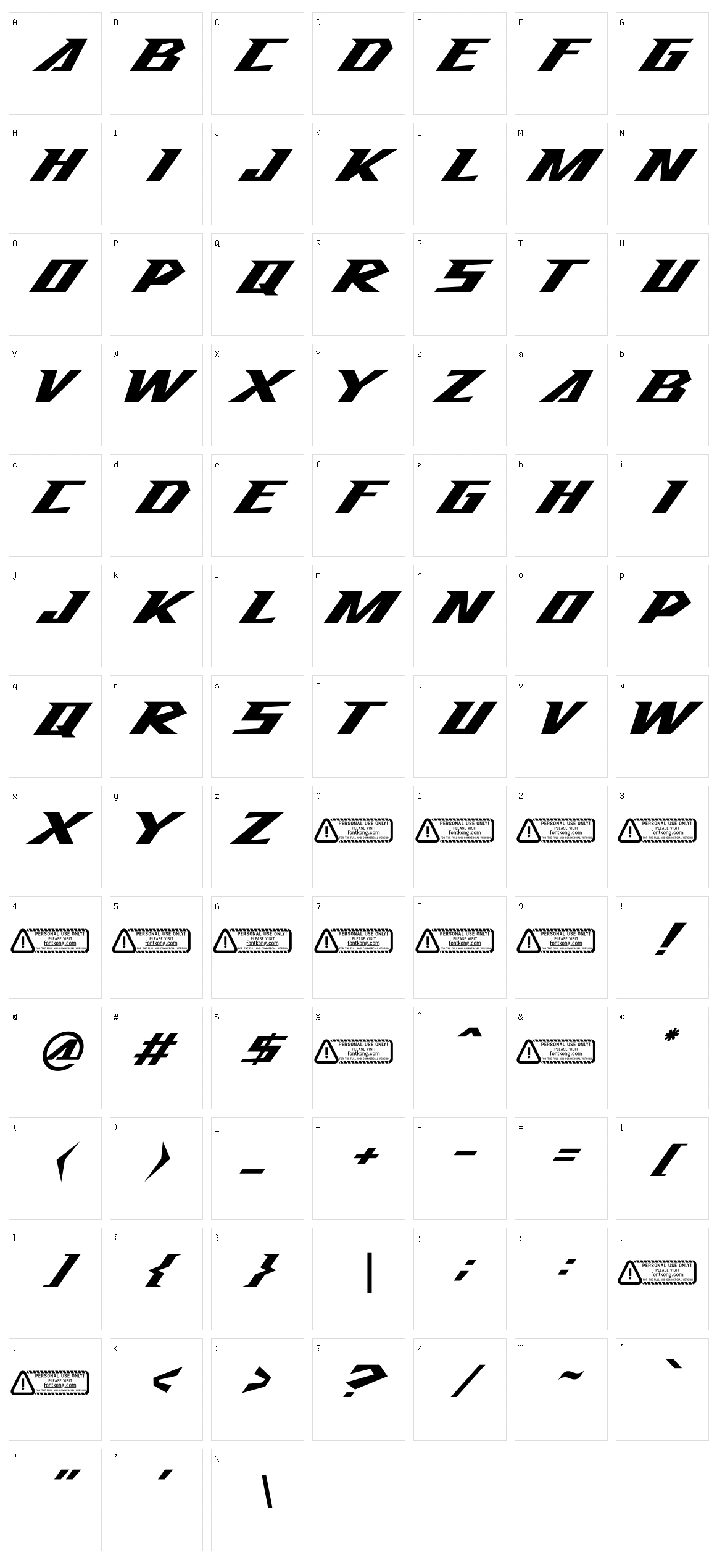 Remover Character Set