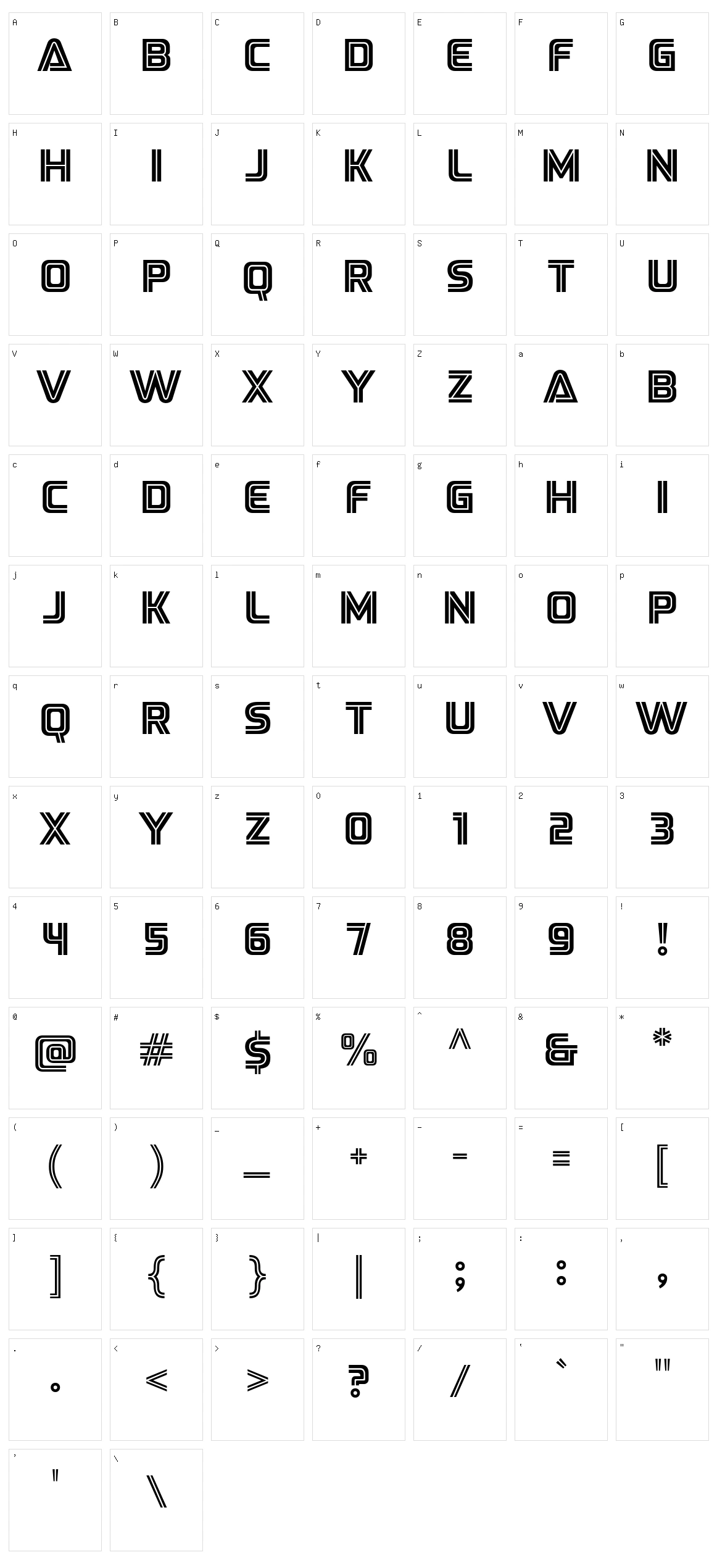Sage Character Set