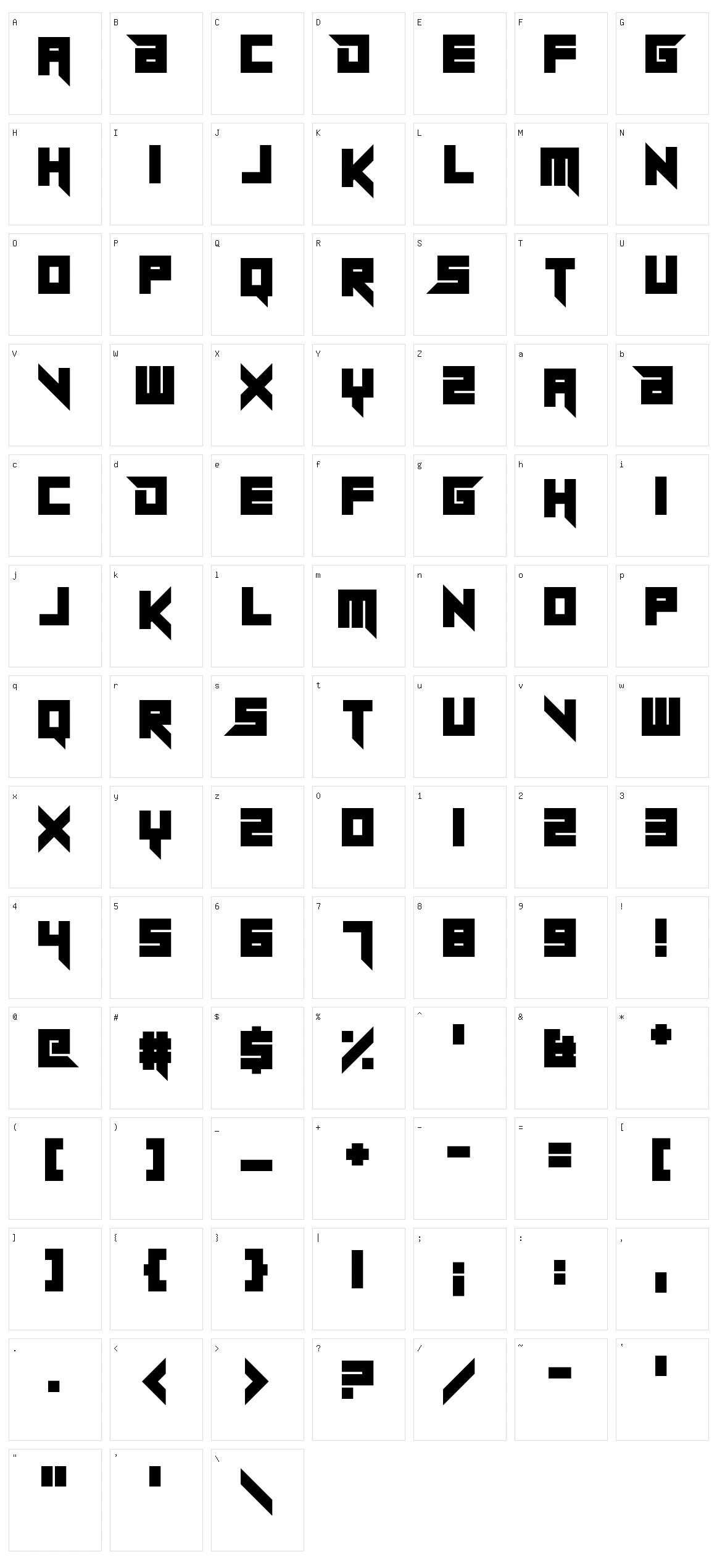 Sheeping Cats Character Set