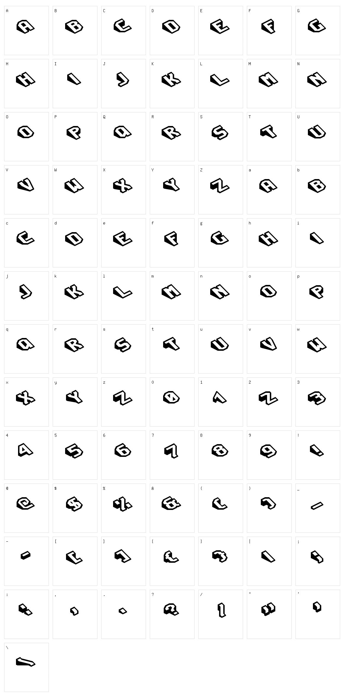 Slice Character Set