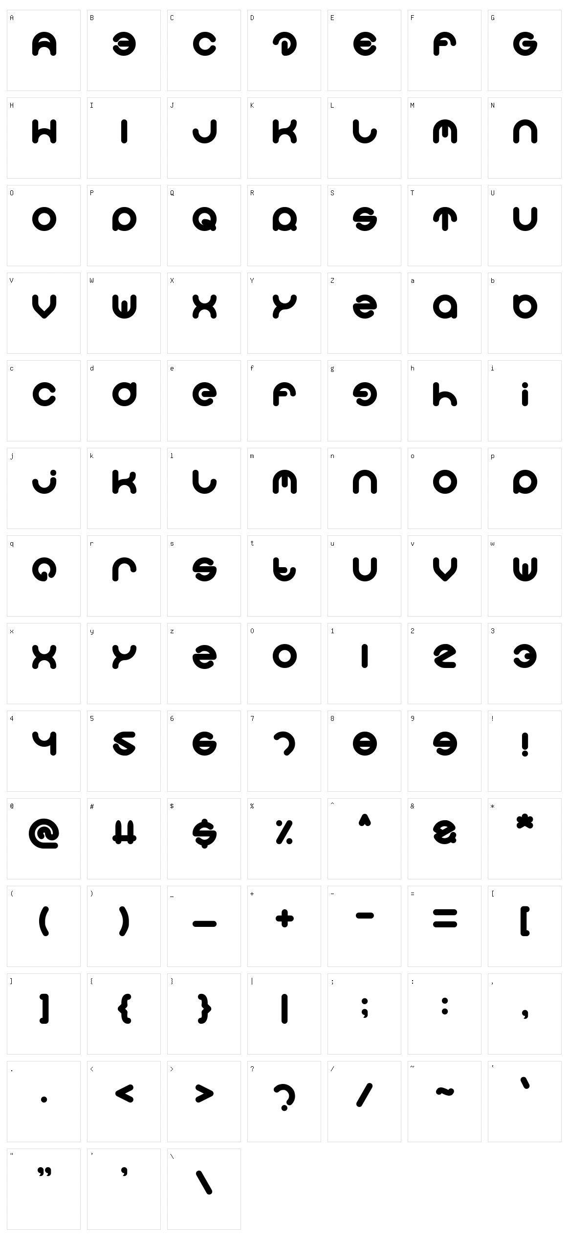 Smiley Turtle Character Set