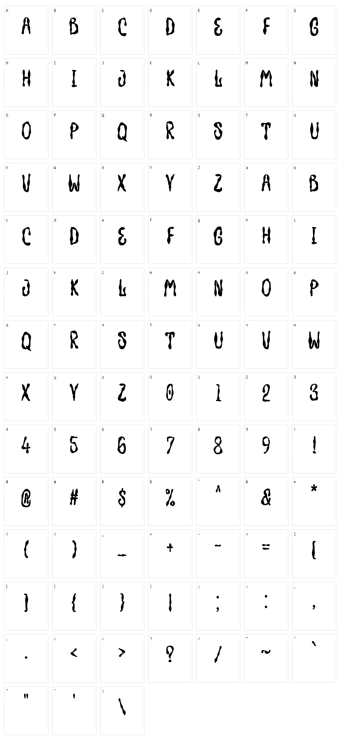 Scary Dolls Character Set