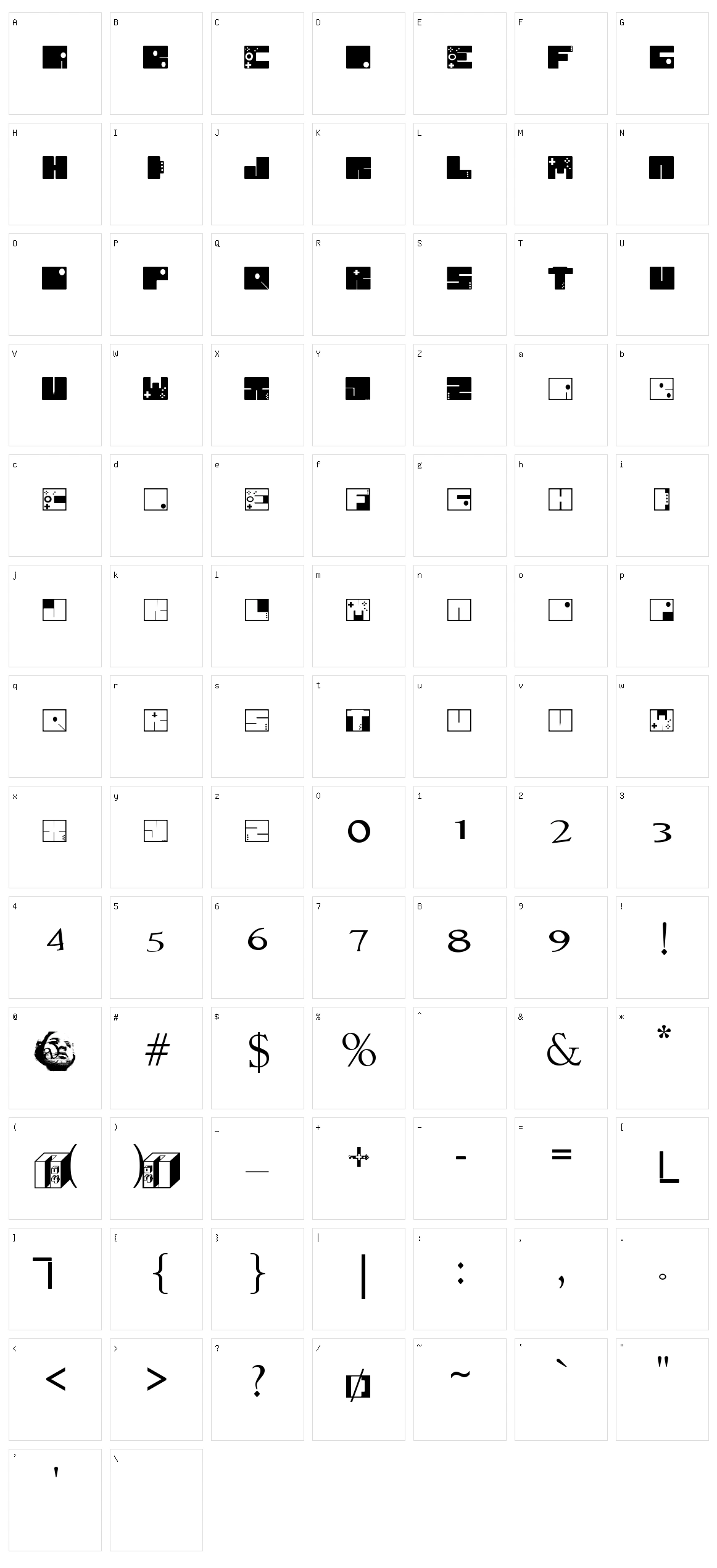 To 64 Character Set