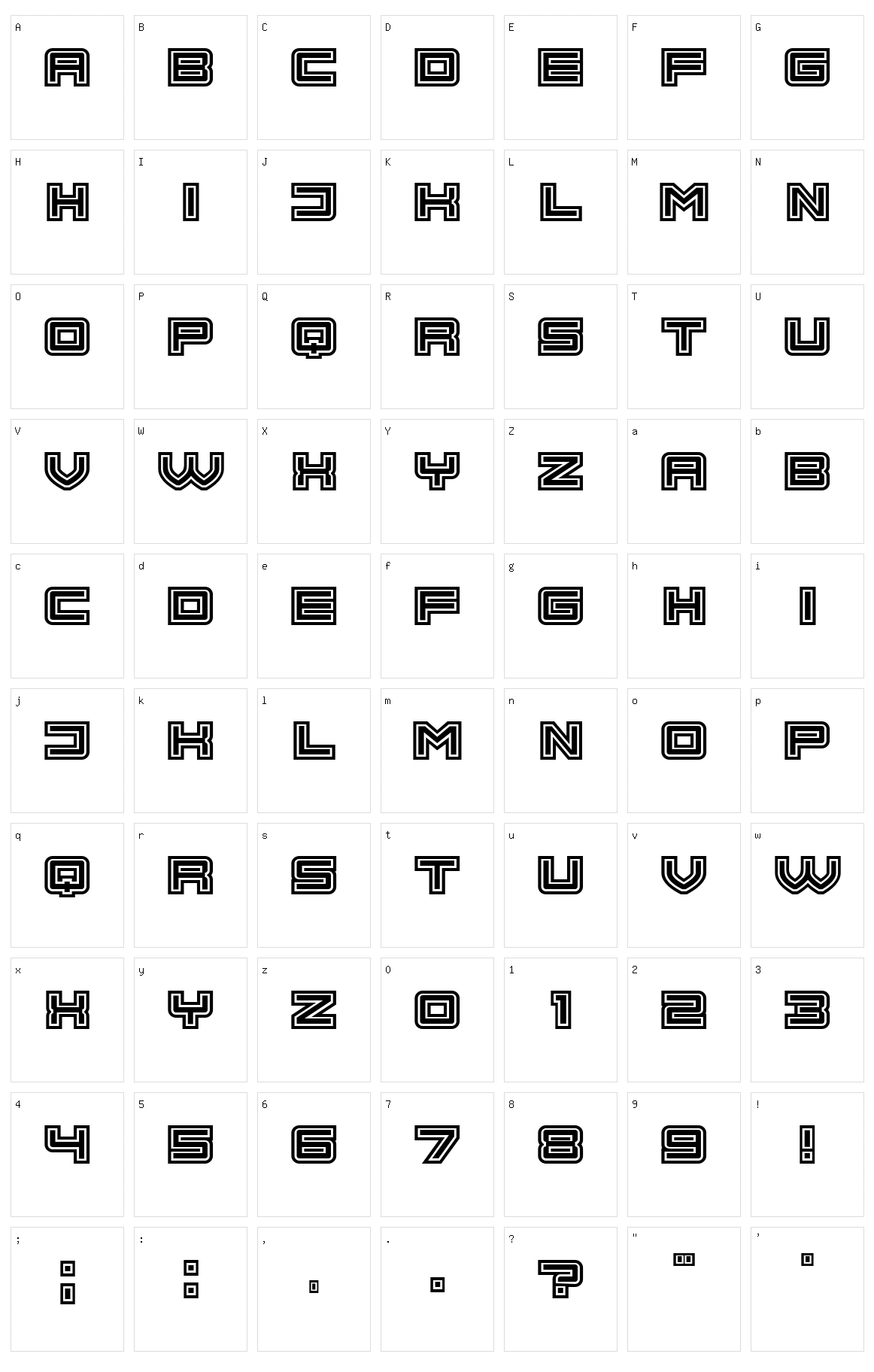 Trust Character Set