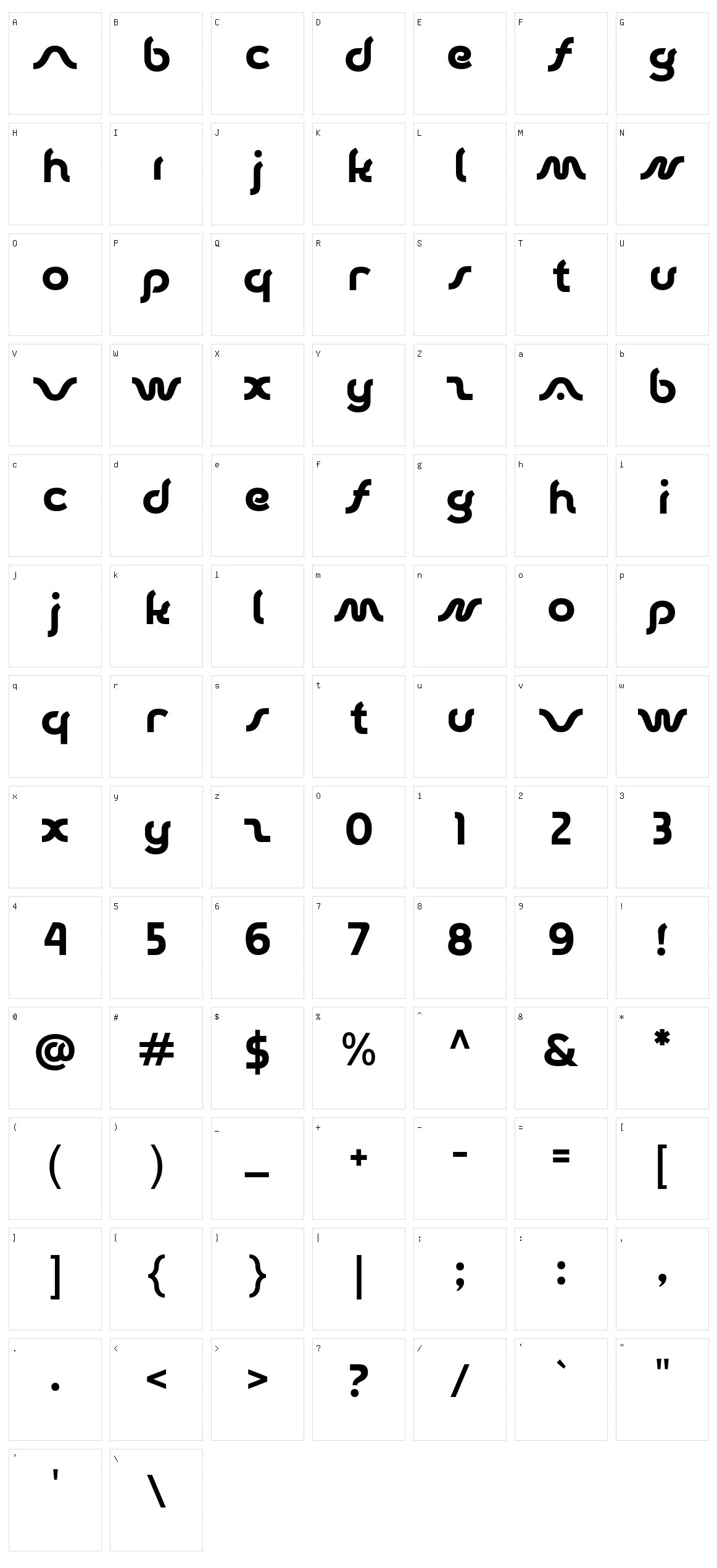 Vaoi Character Set