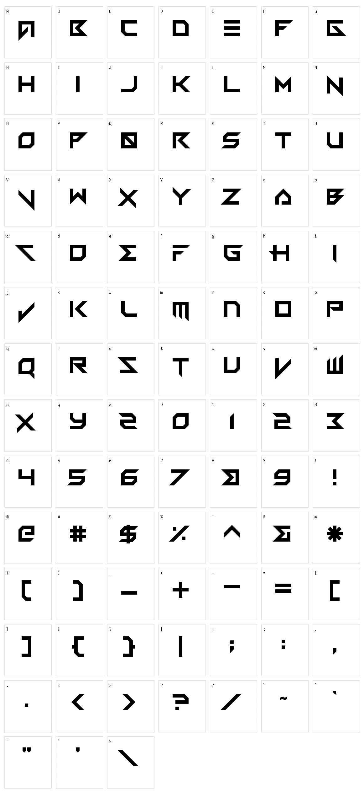 Vermin Vibes 3 Character Set