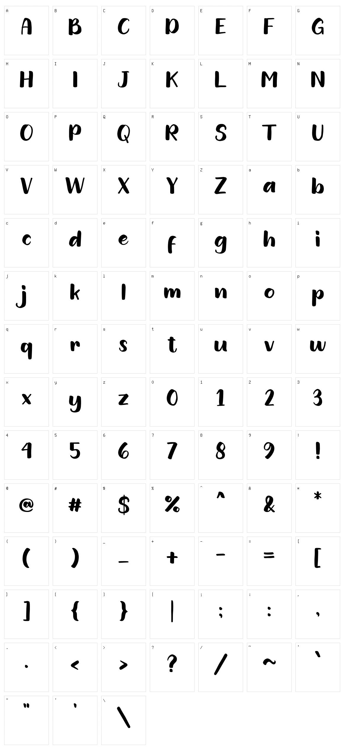 Kasper Lullaby Character Set