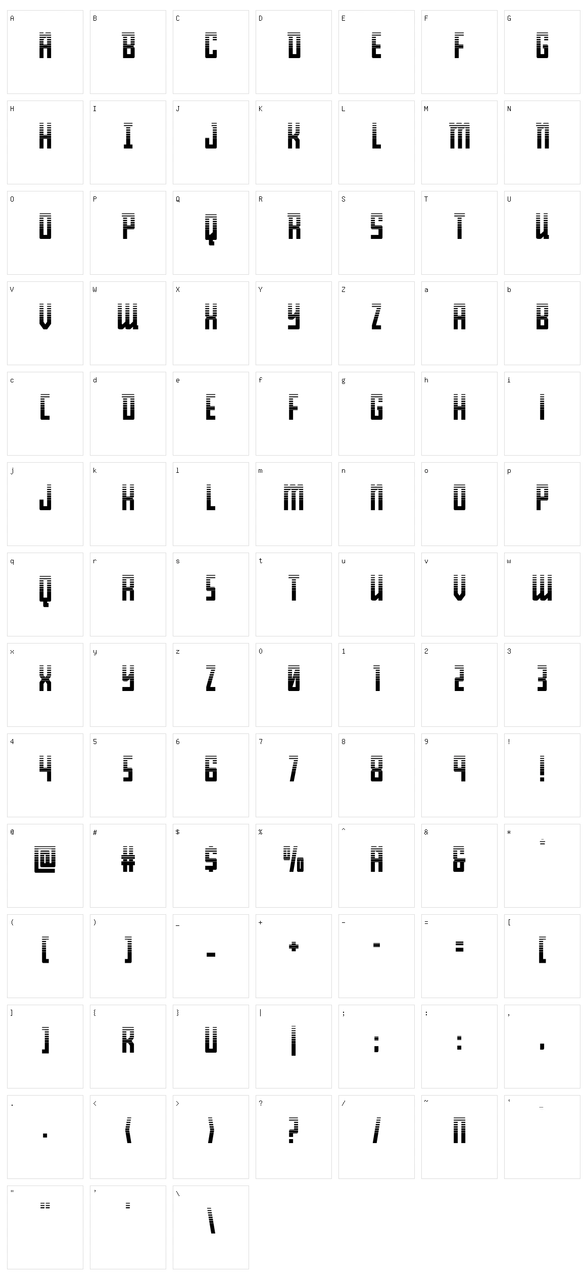 Young Patriot Character Set