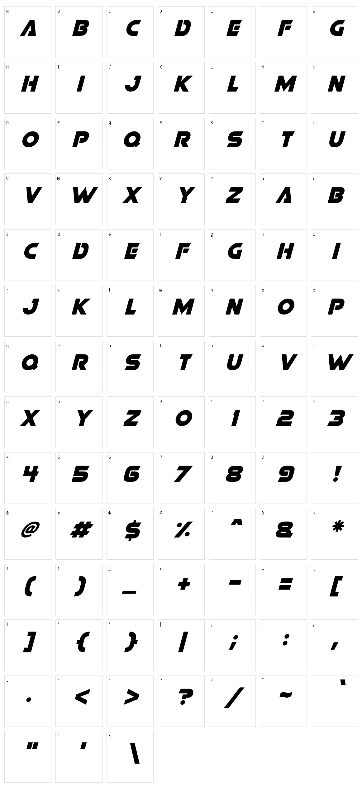 Battle Bots Character Set