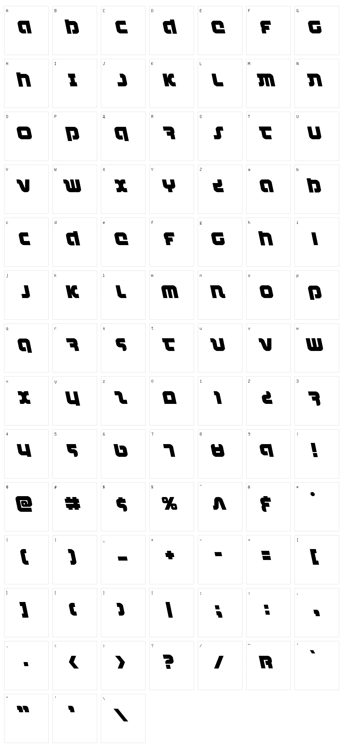 Combat Droid Character Set