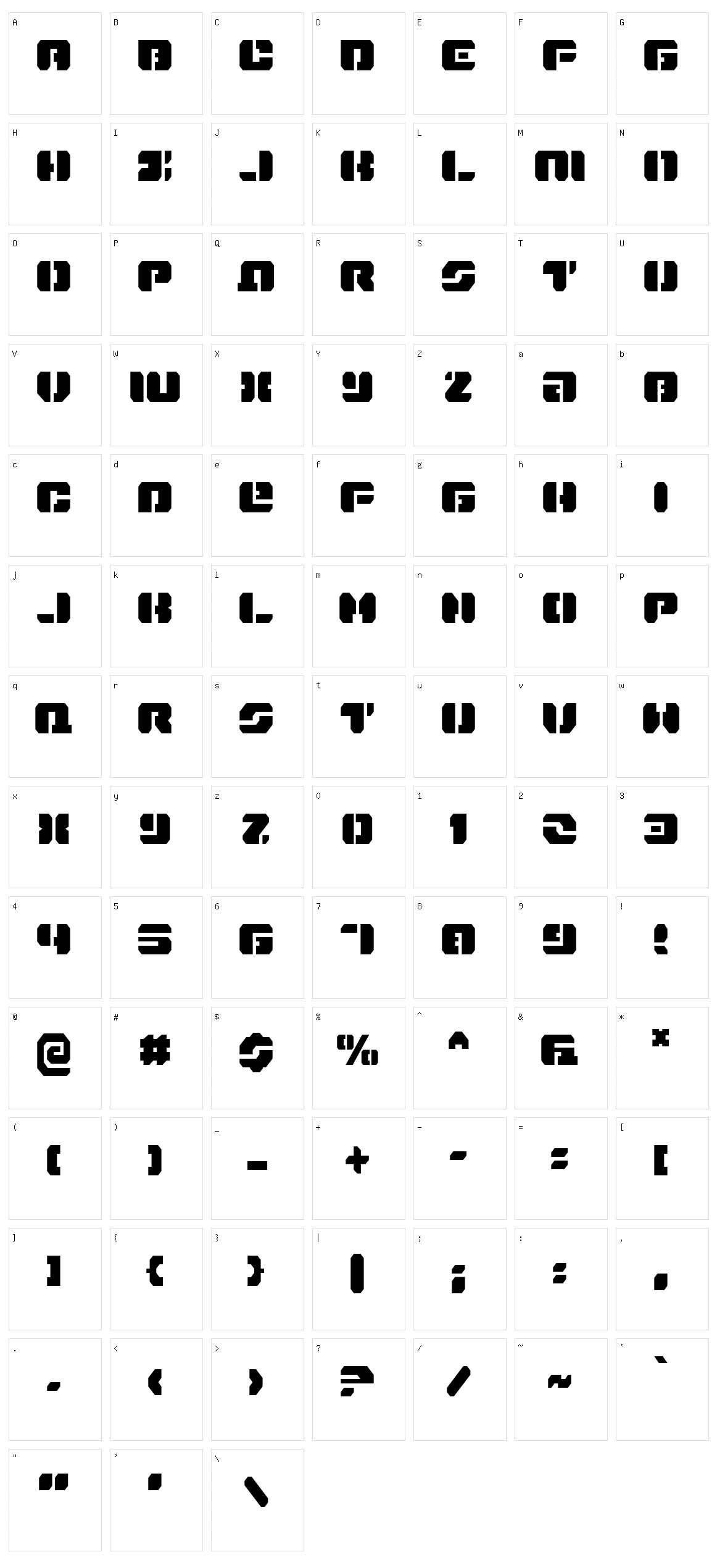 Dan Stargate Character Set