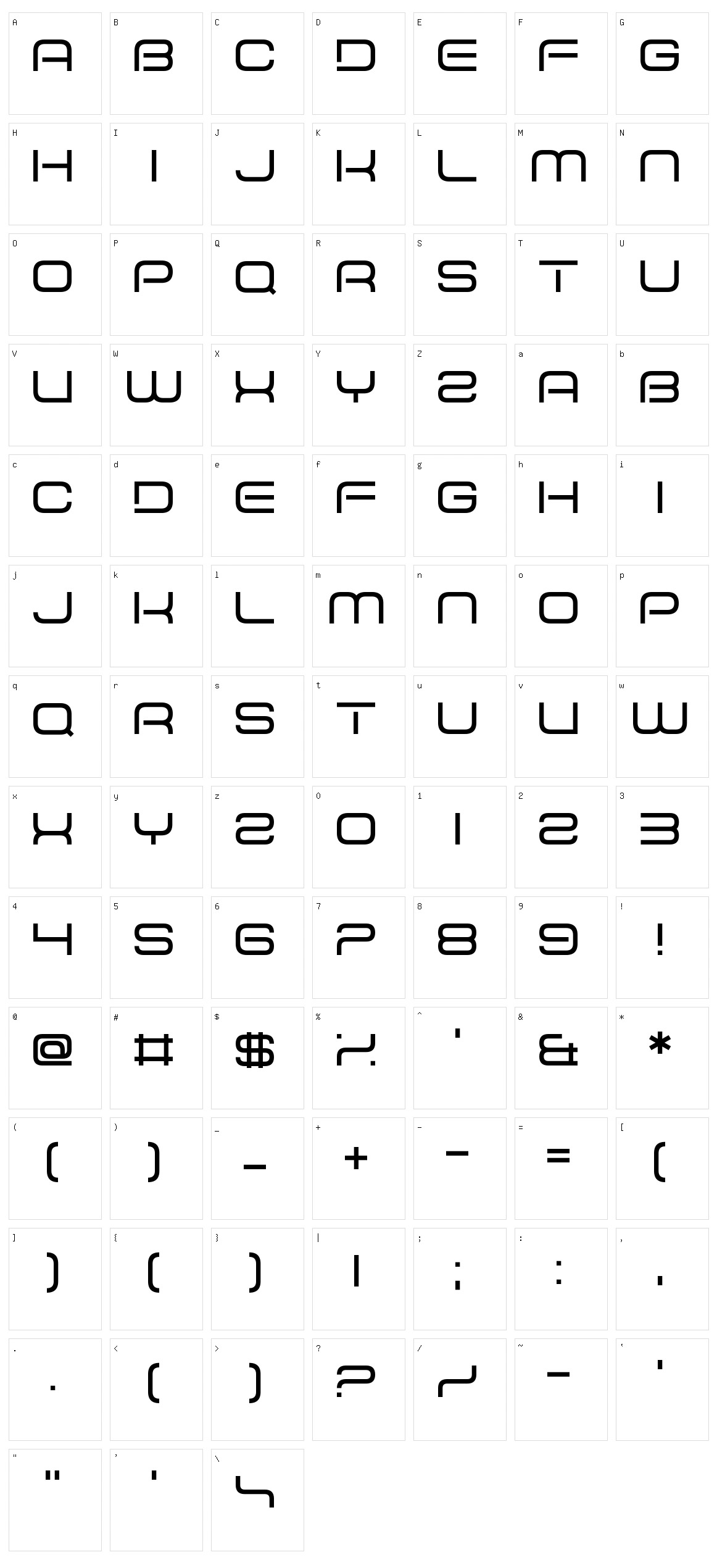 Development Hell Character Set