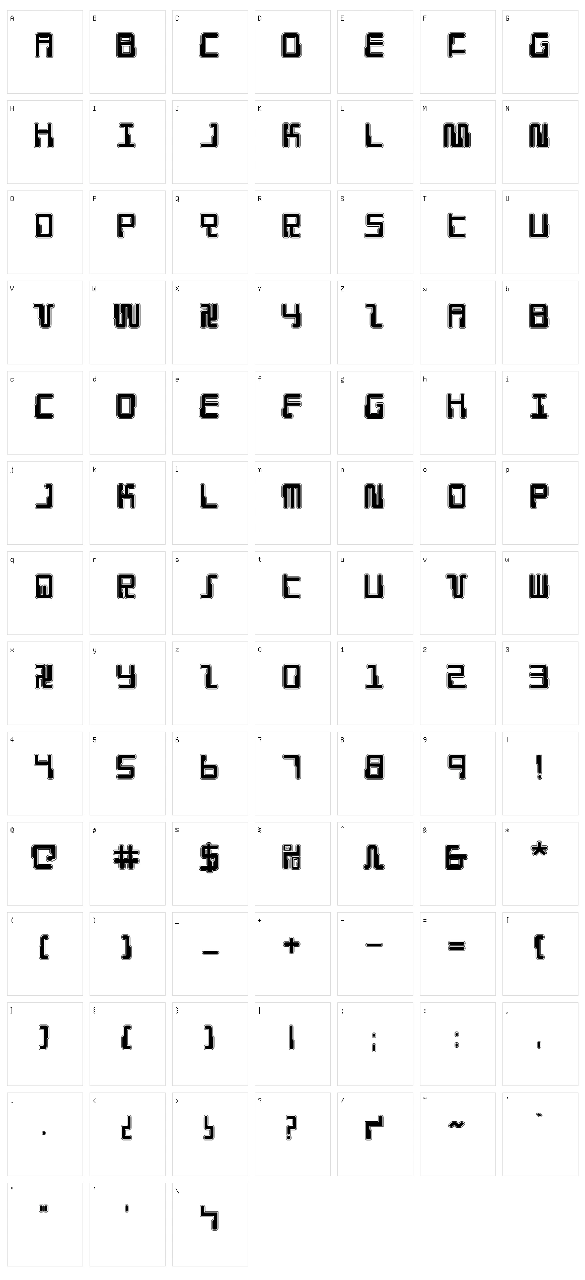 Droid Lover Character Set