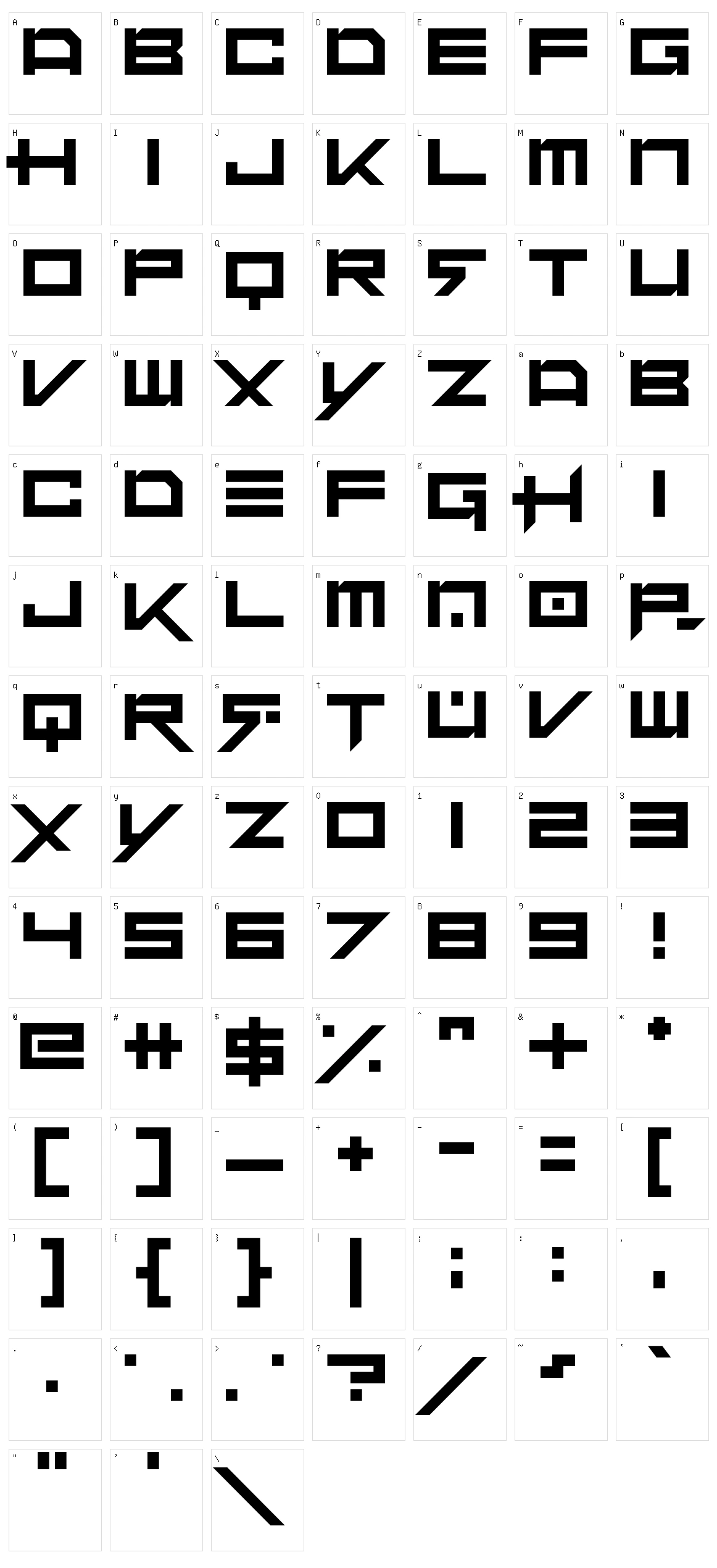 Dubstep heroes Character Set