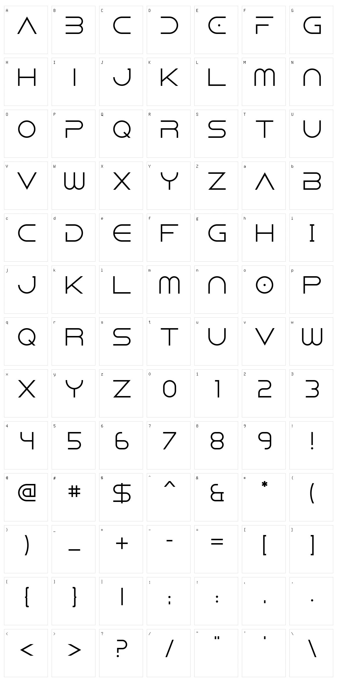 Dune Rise Character Set