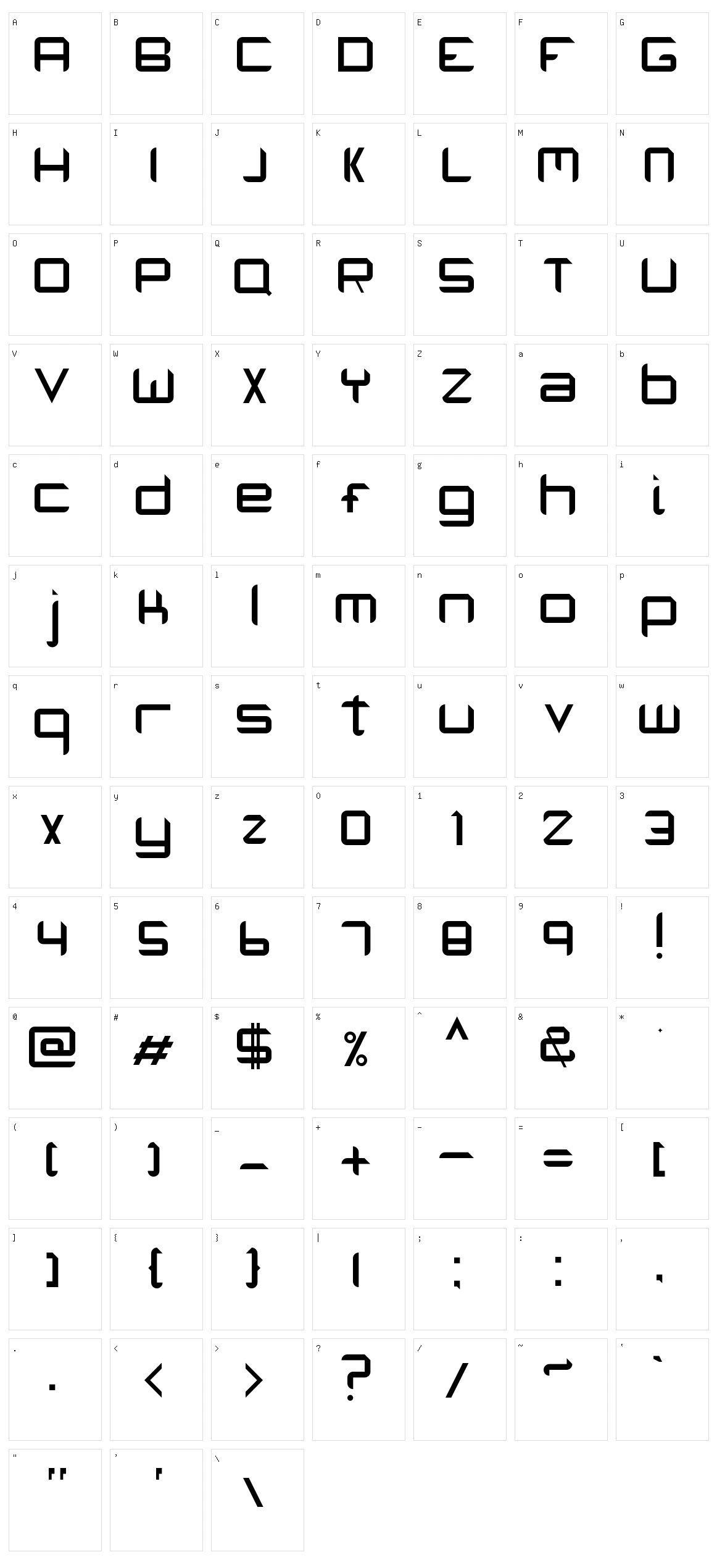Eduardo Barrasa Character Set