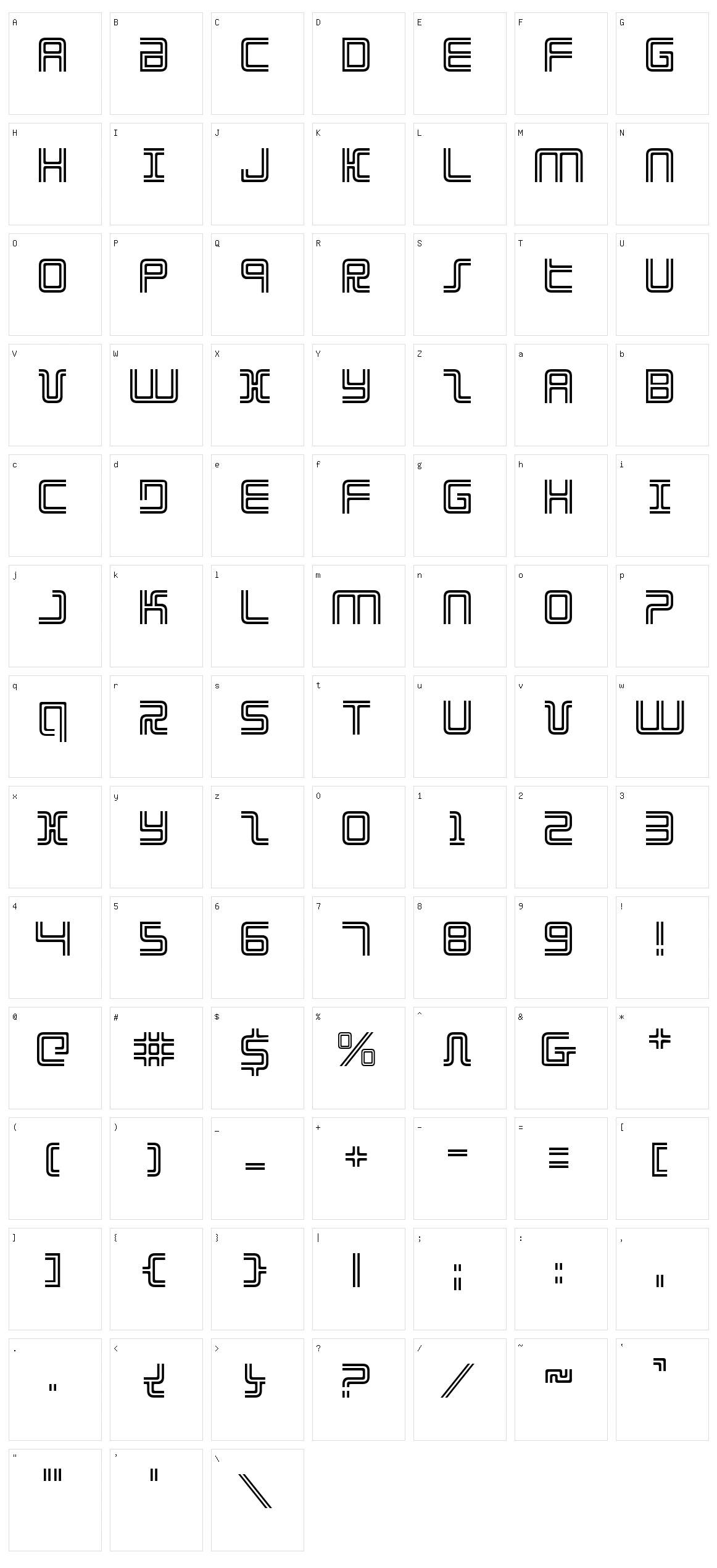 Election Day Character Set