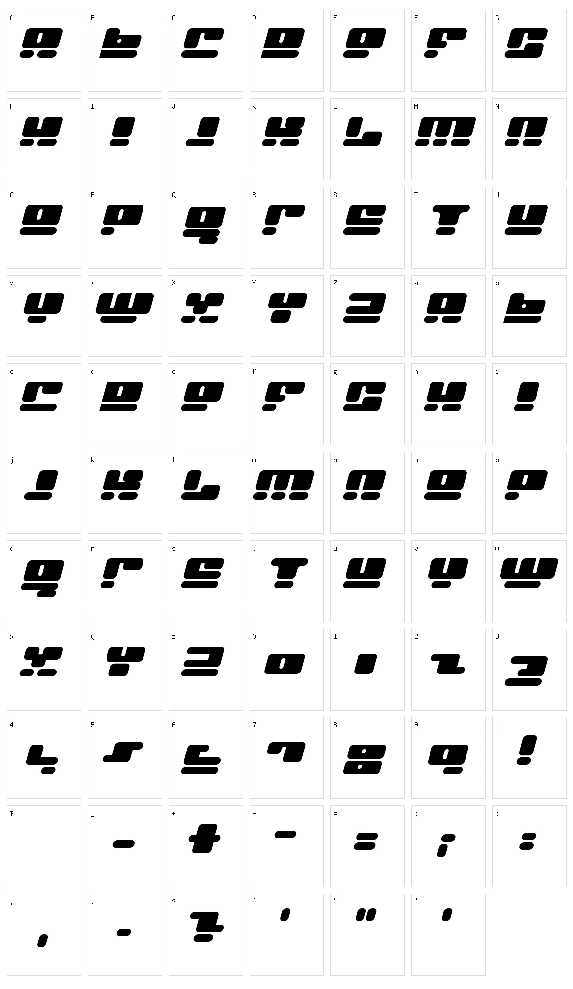 Face Plant Character Set