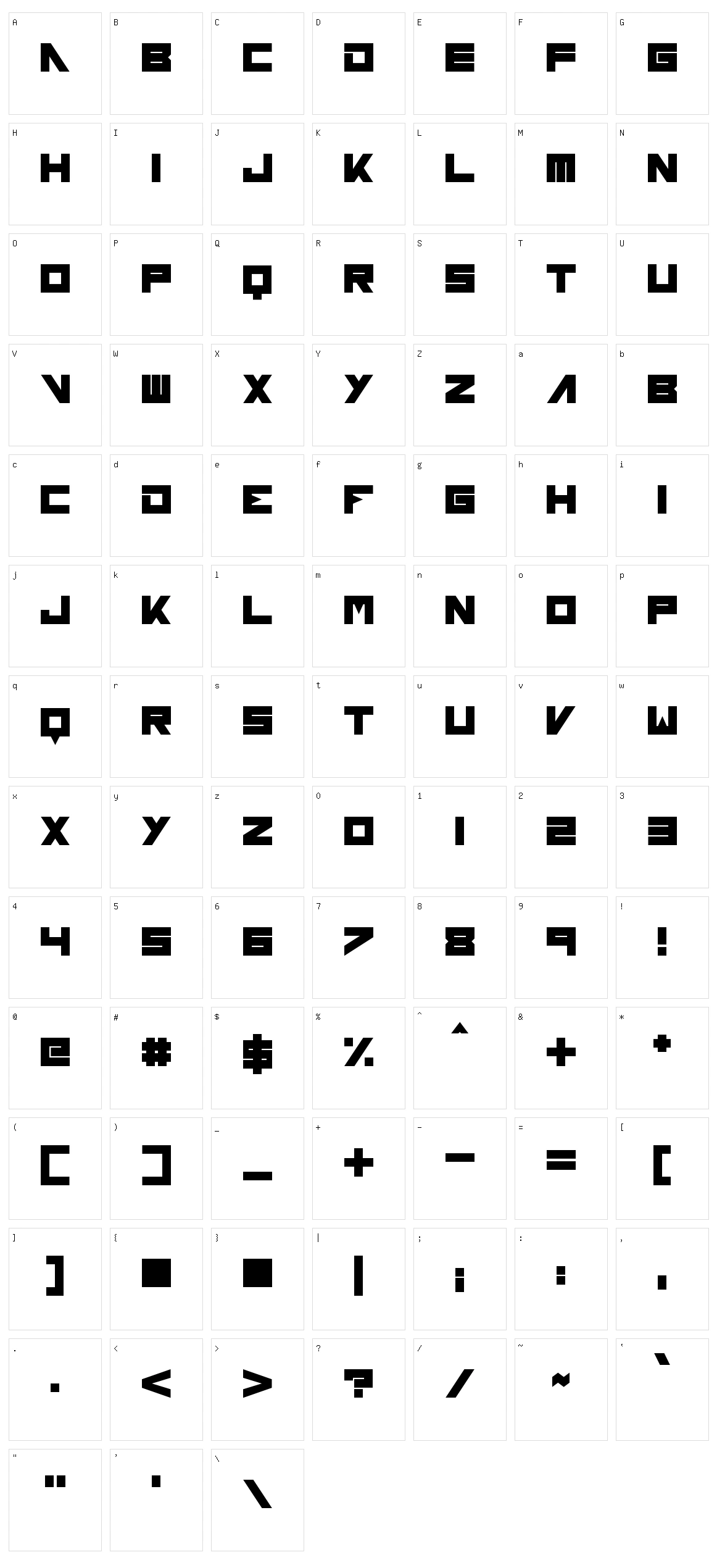 Forever After Character Set