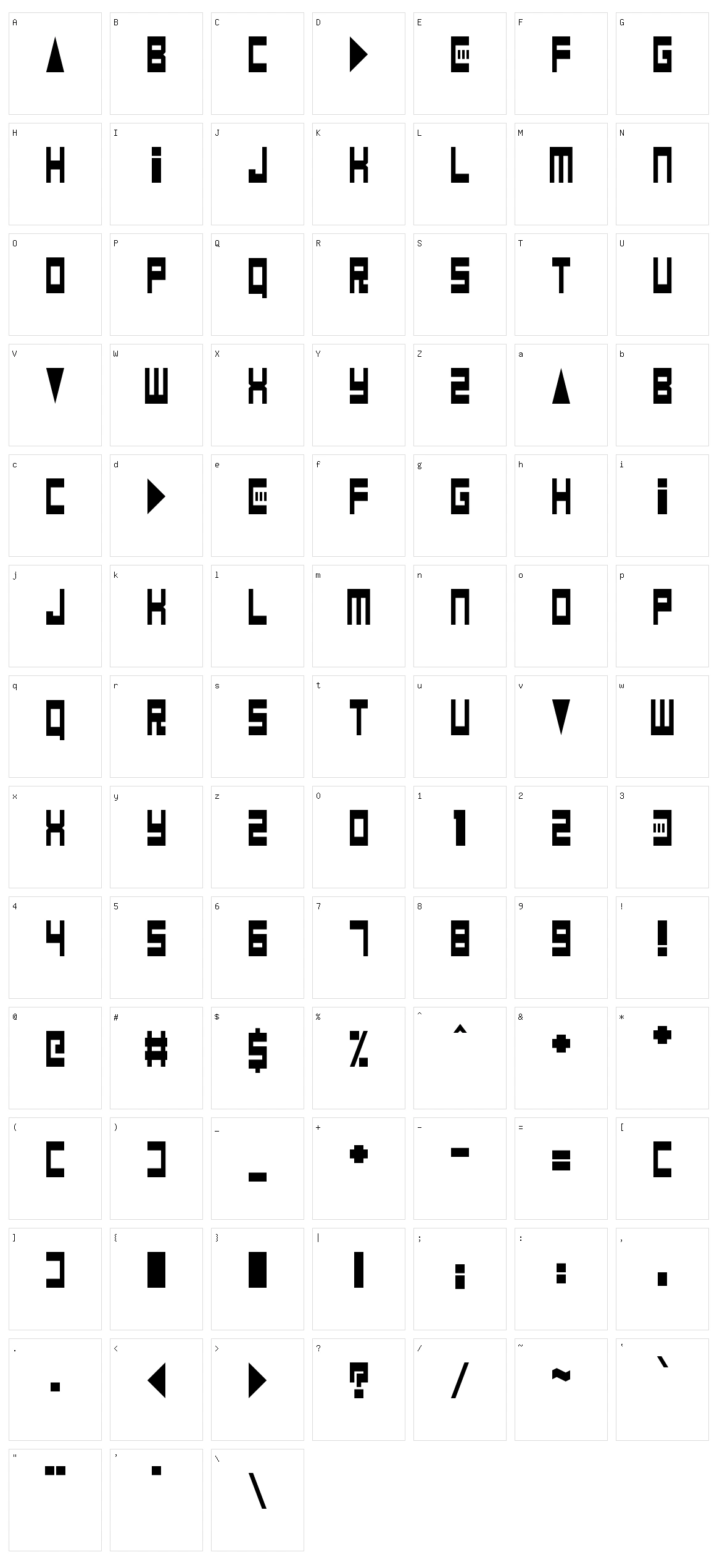 Game Over Dude Character Set