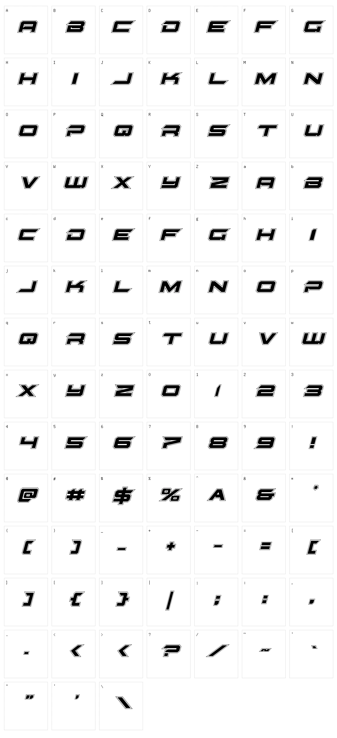 Gypsy Killer Character Set