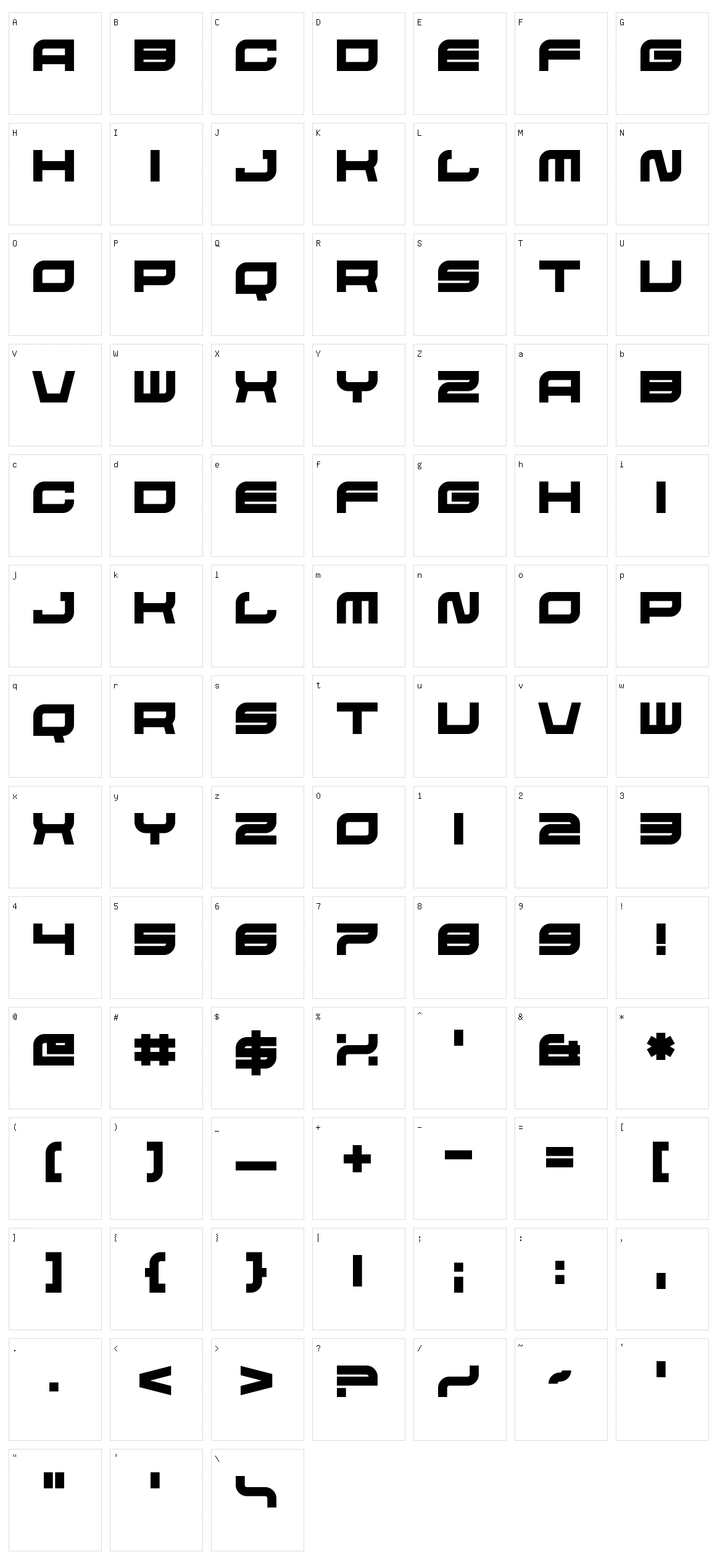 Hate Agent Character Set