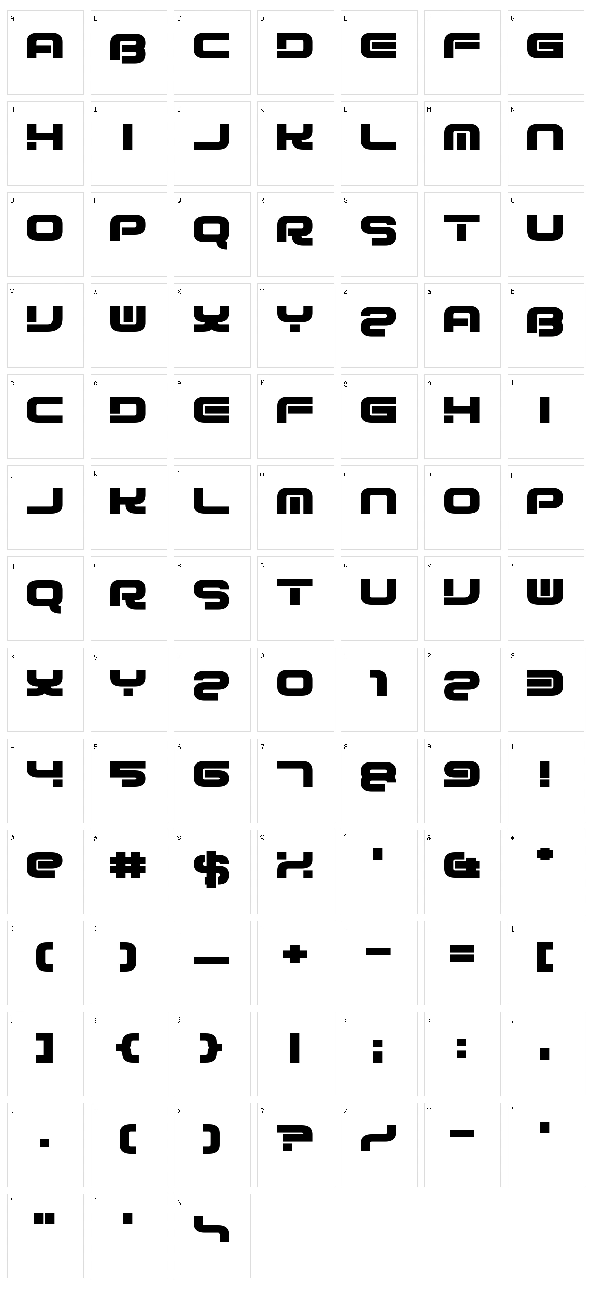 Into Deep Character Set