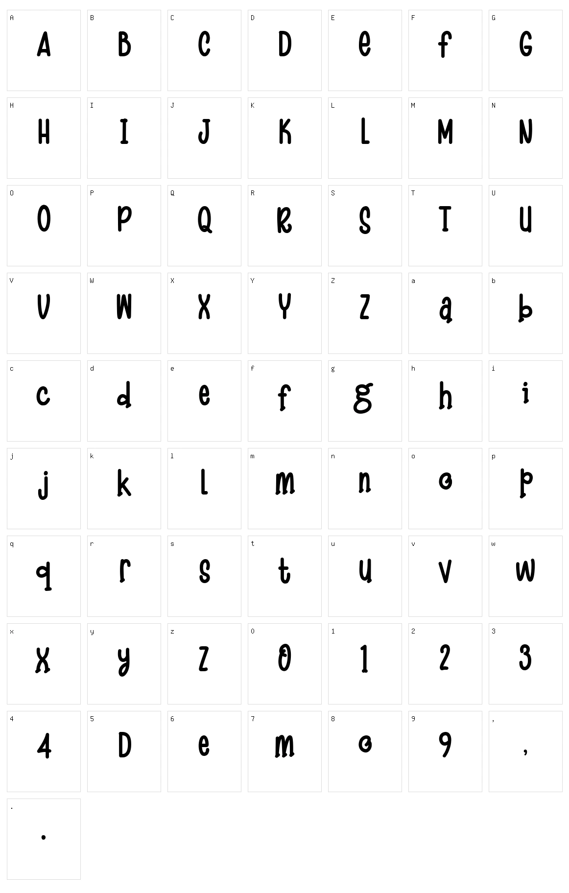 Kidz Character Set