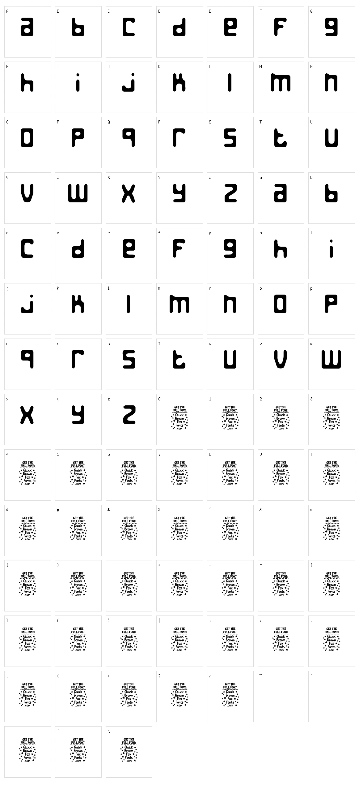 Jed the Humanoid Character Set