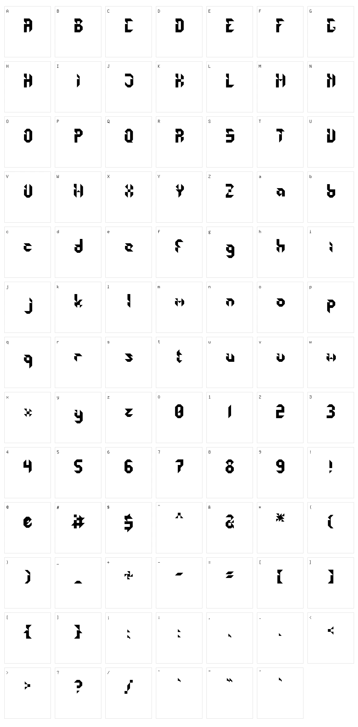 Kids Shape Character Set