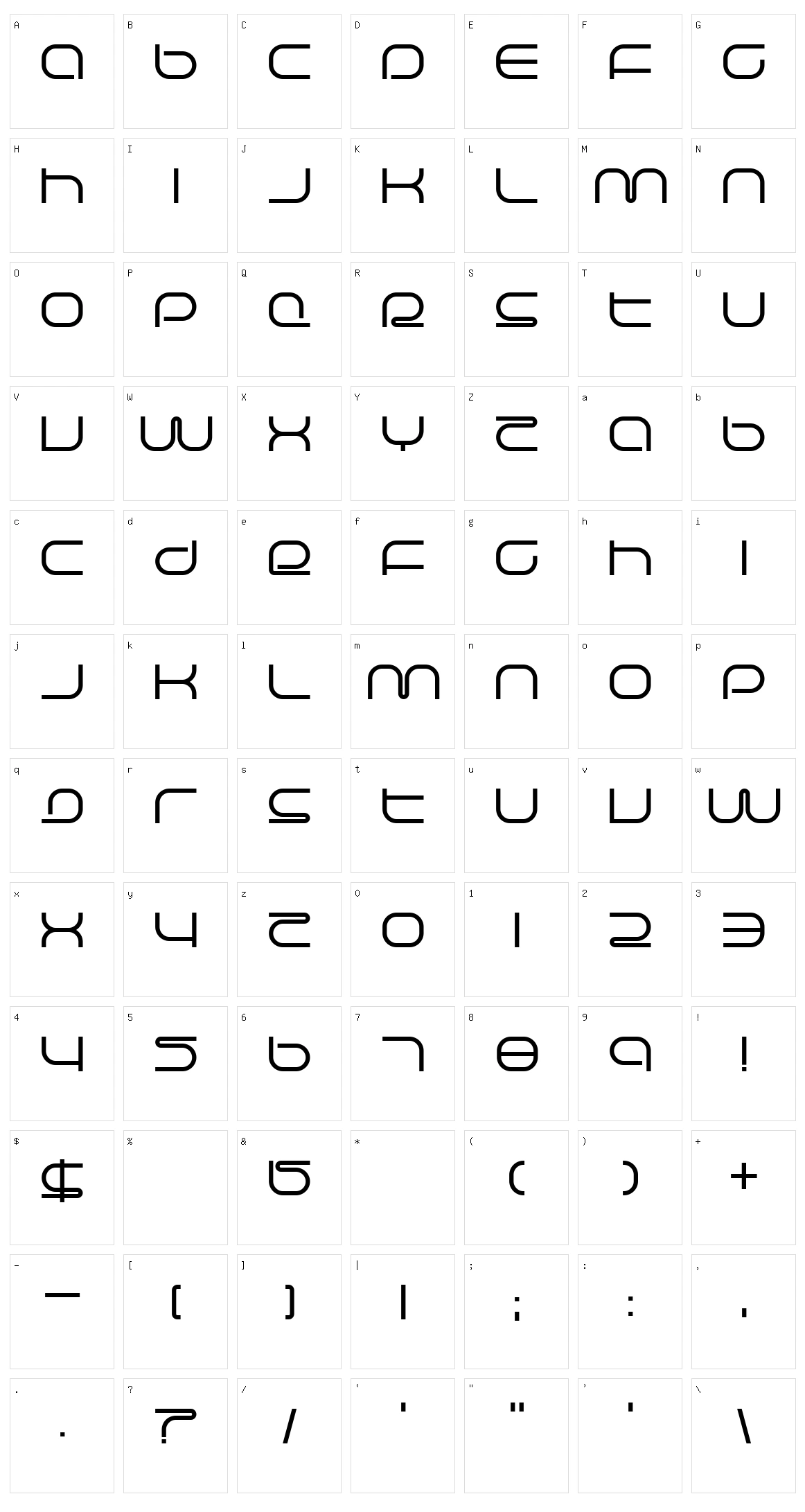 Life Support Character Set