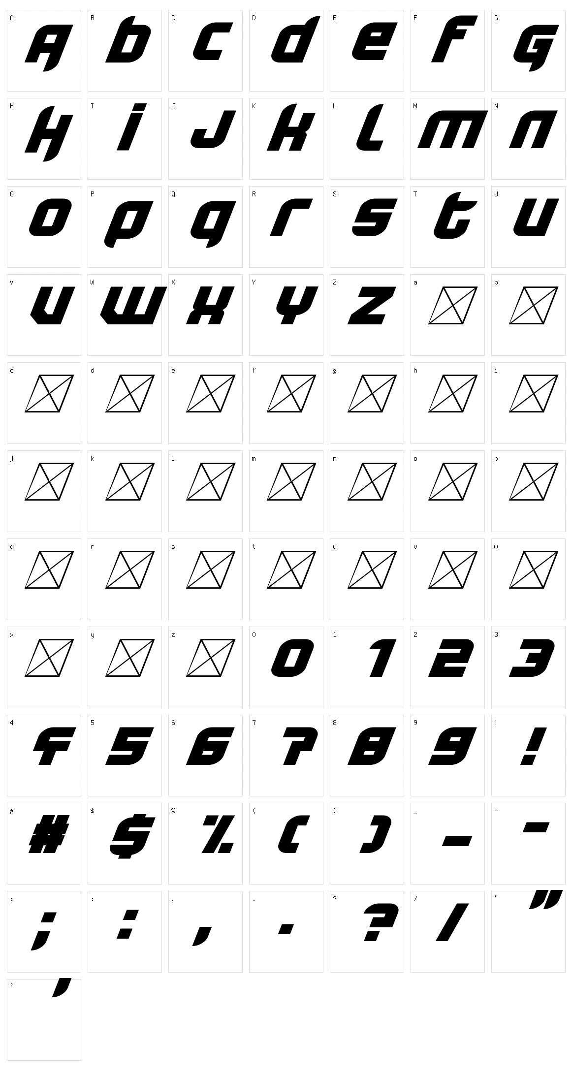 Lightyear Design Character Set