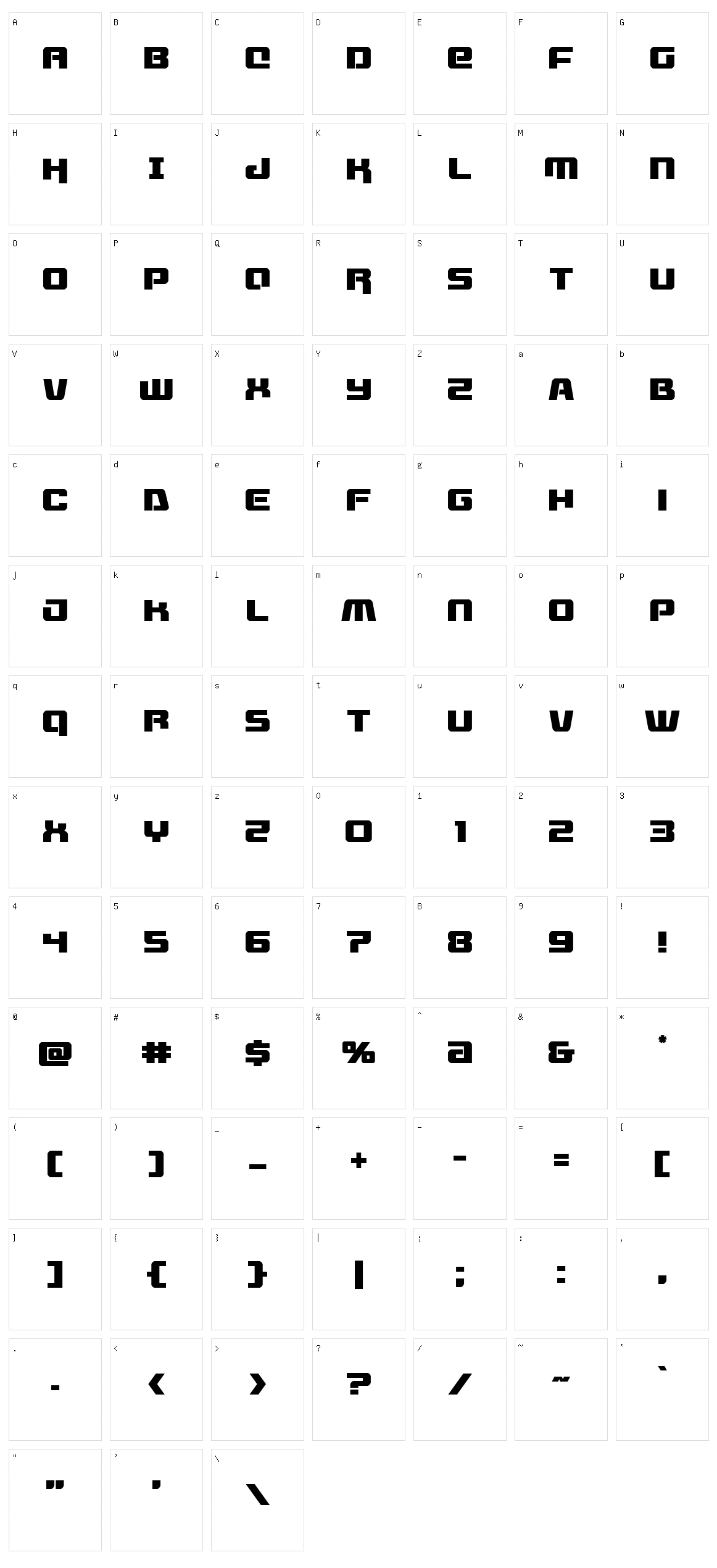 Livewired Character Set