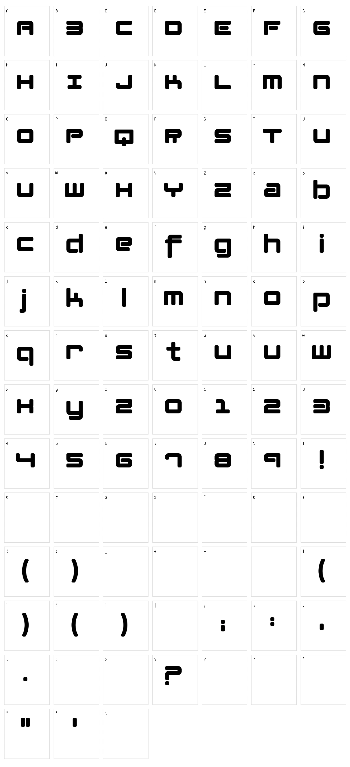 Lotusflower Character Set