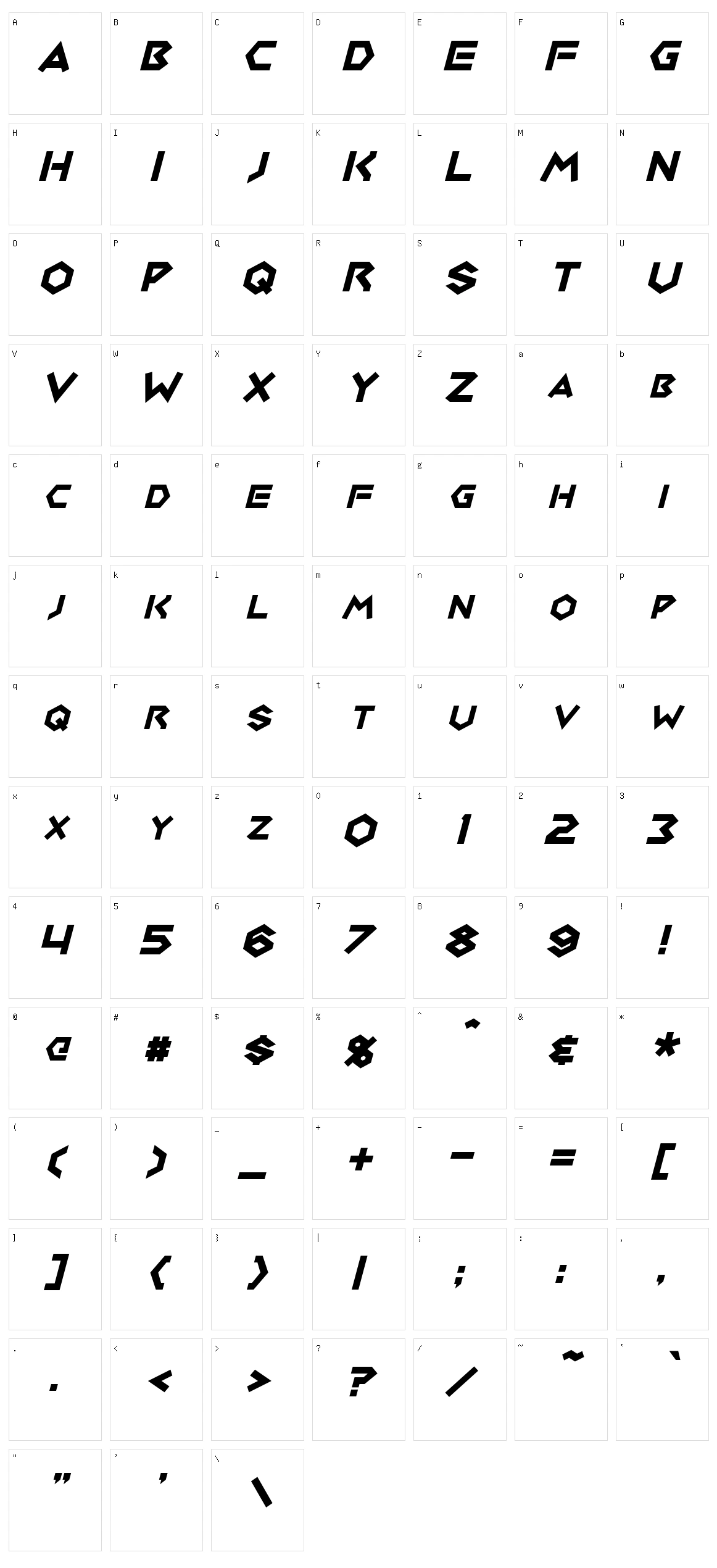 Medabots Character Set