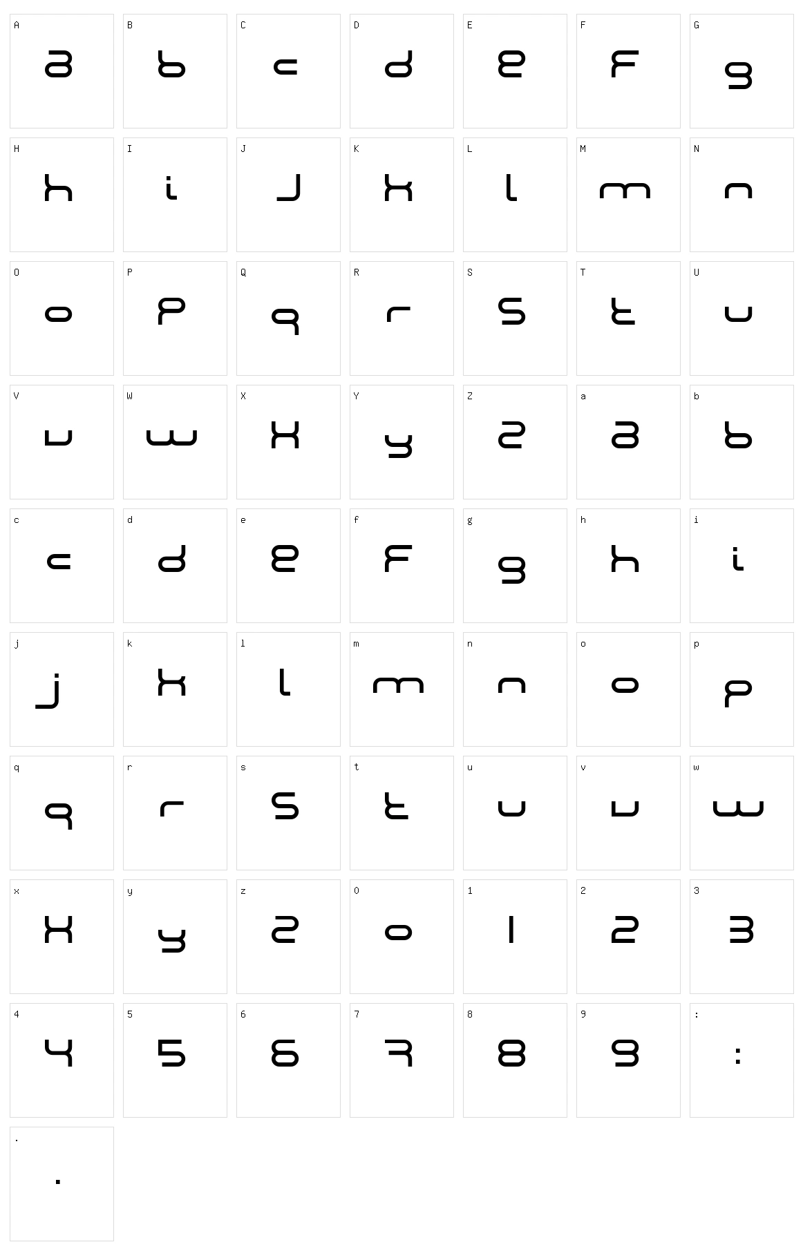 Montana Character Set