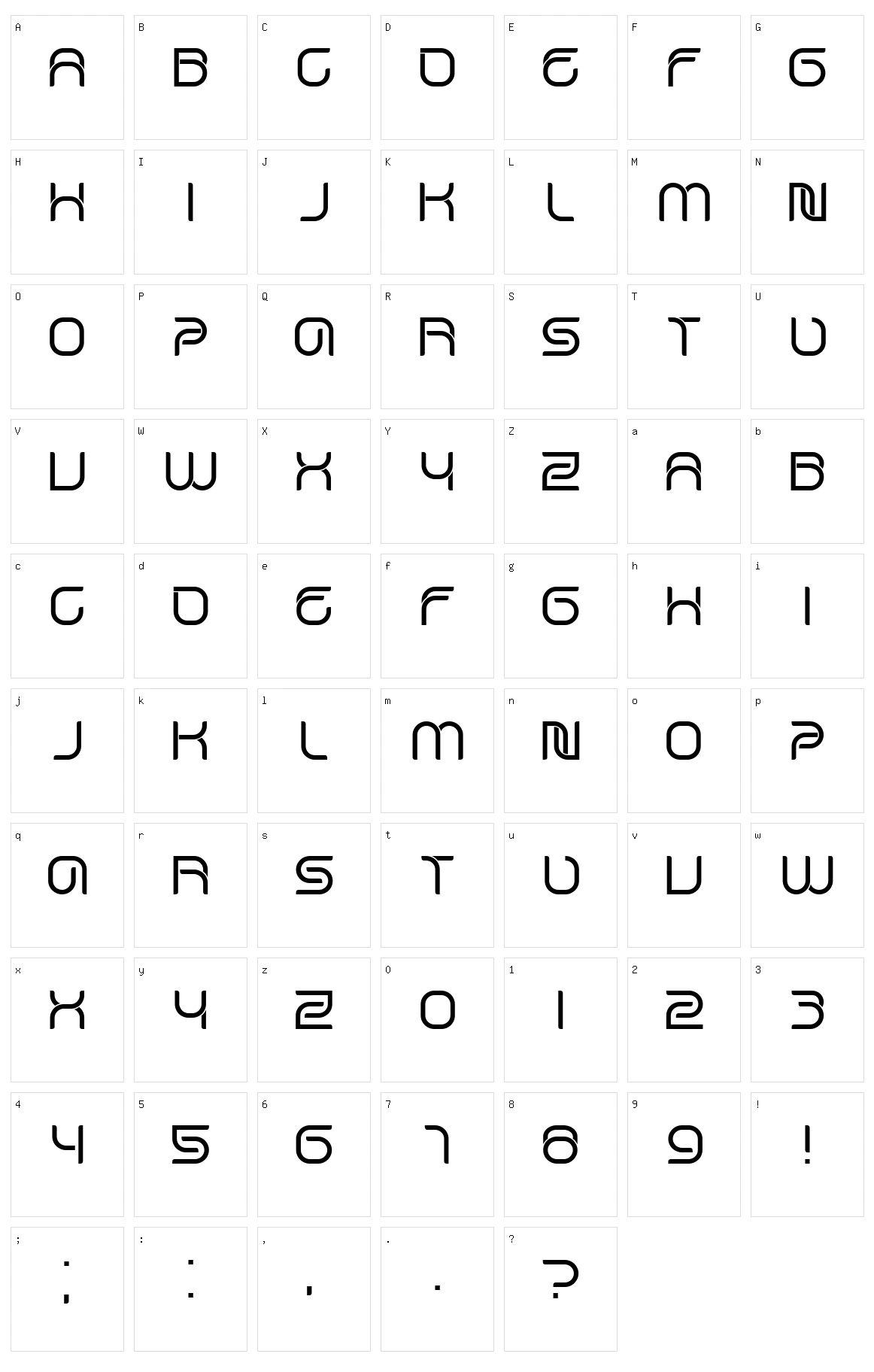 Nemesis Character Set