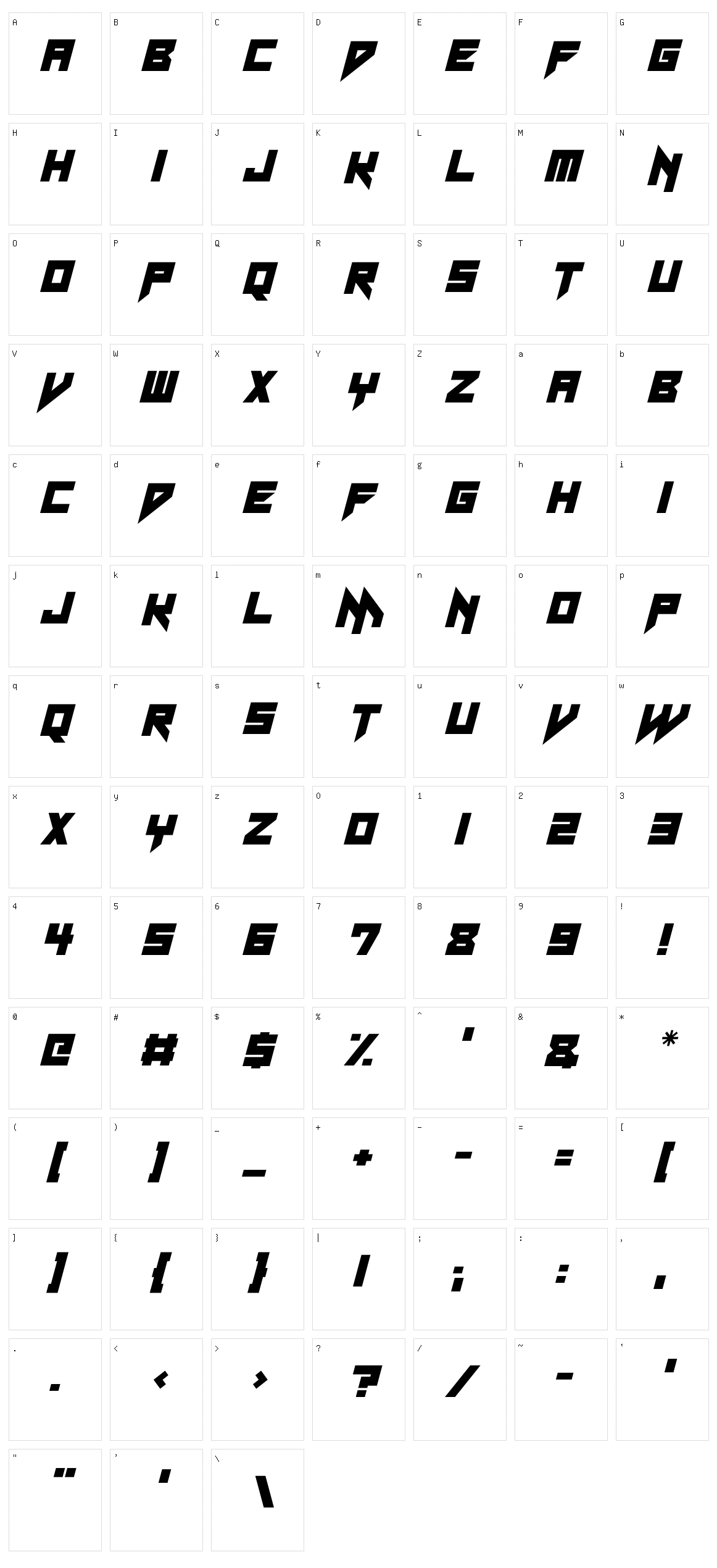 Neon Vampire Character Set