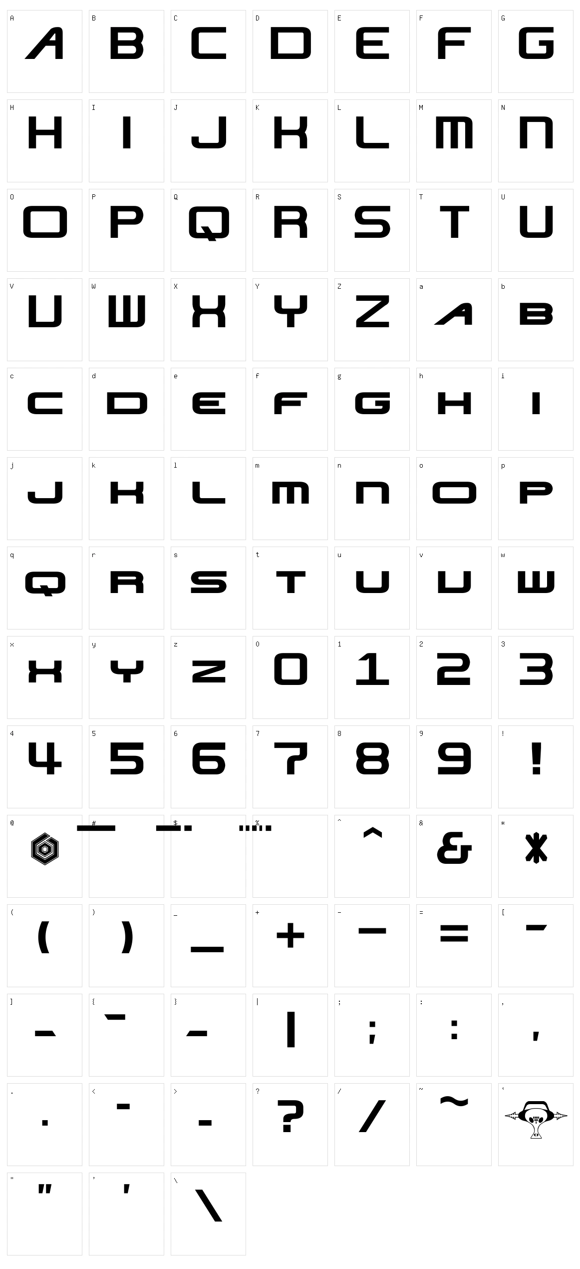 Nise JSRF Character Set