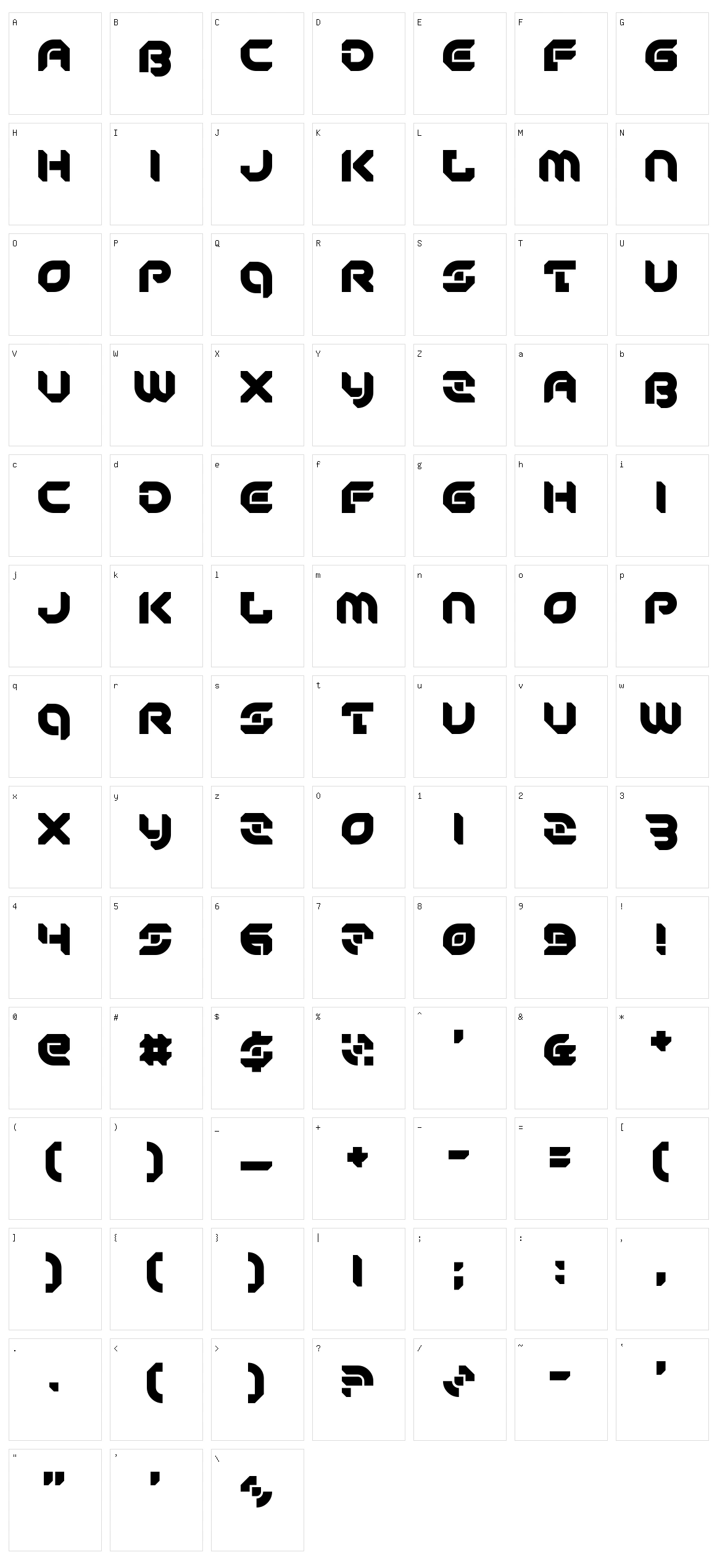 Peace And Equality Character Set