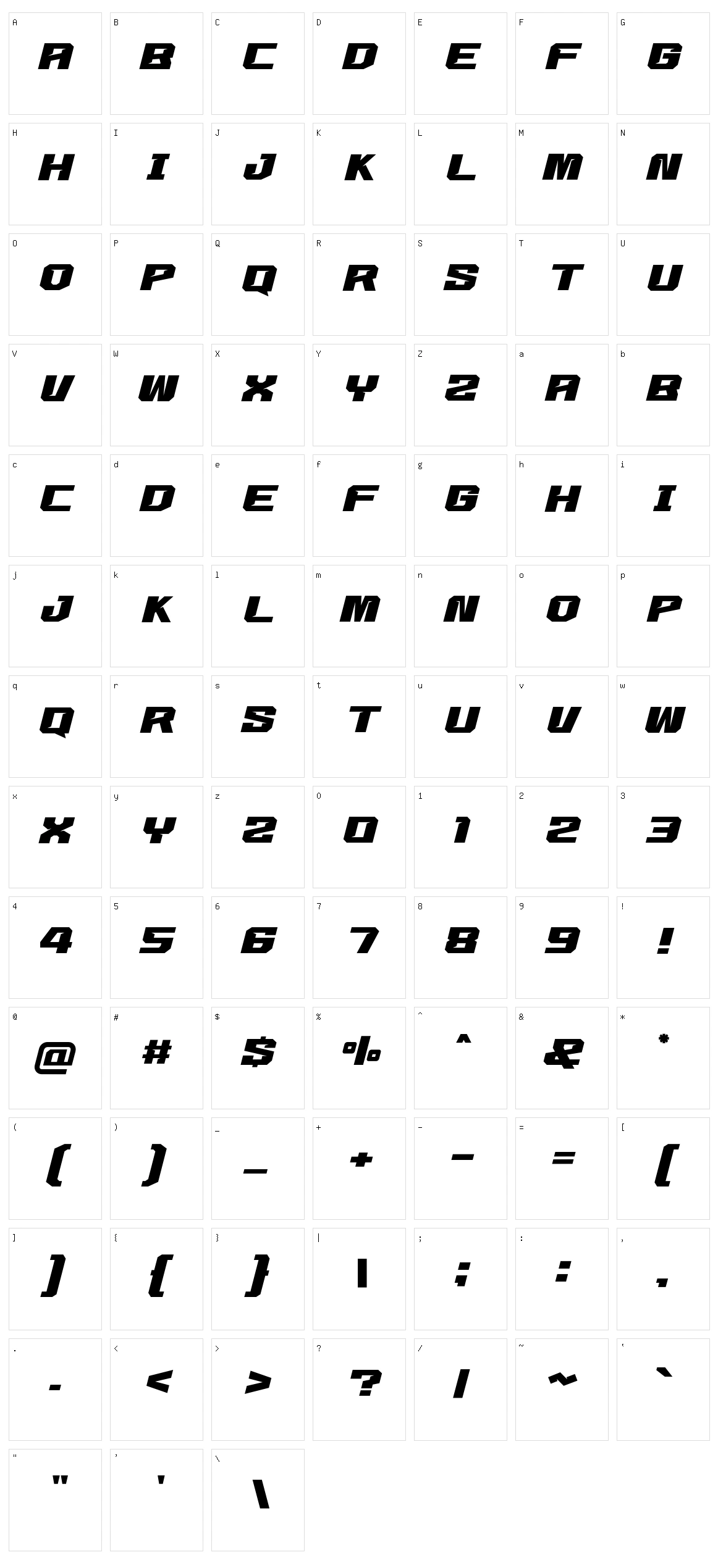 Progressive Soul Character Set