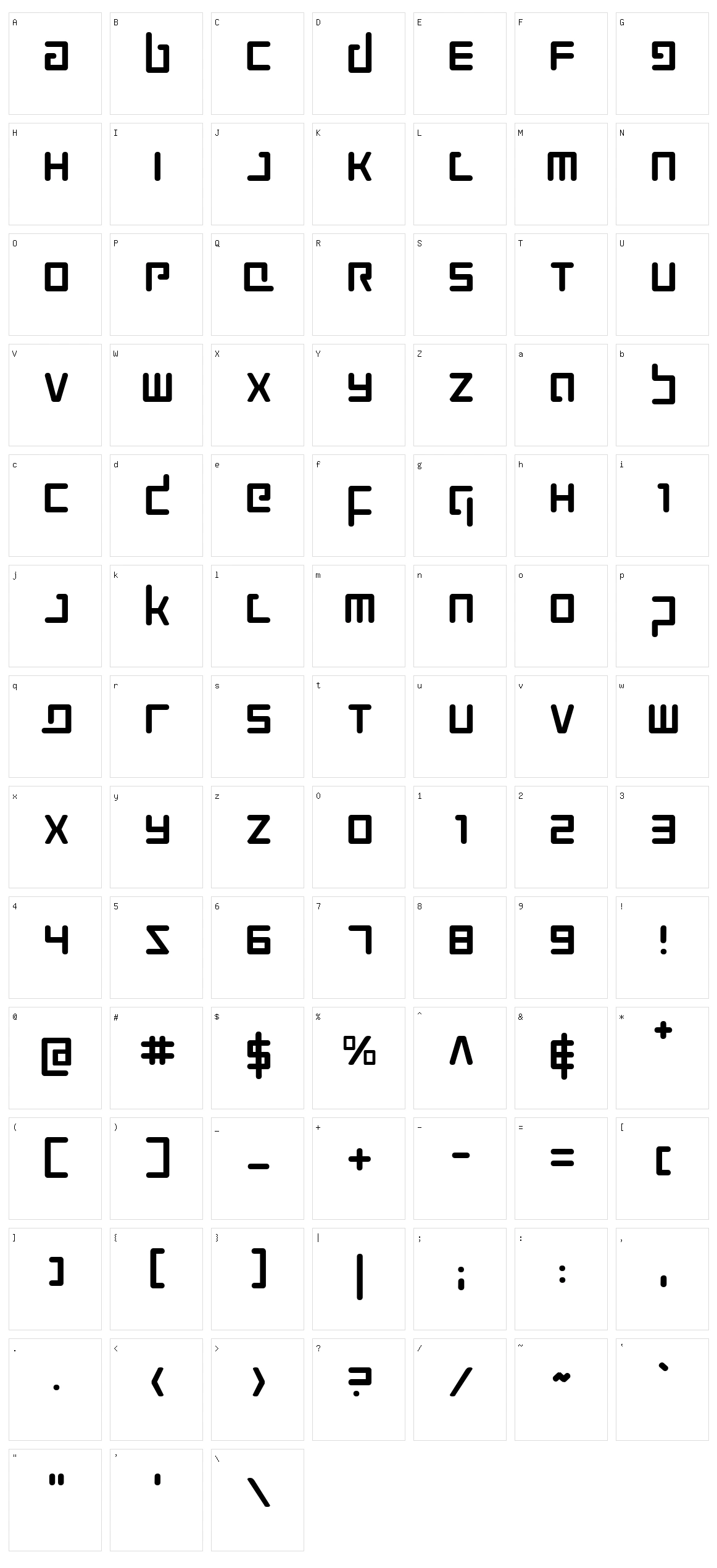 Prokofiev Character Set