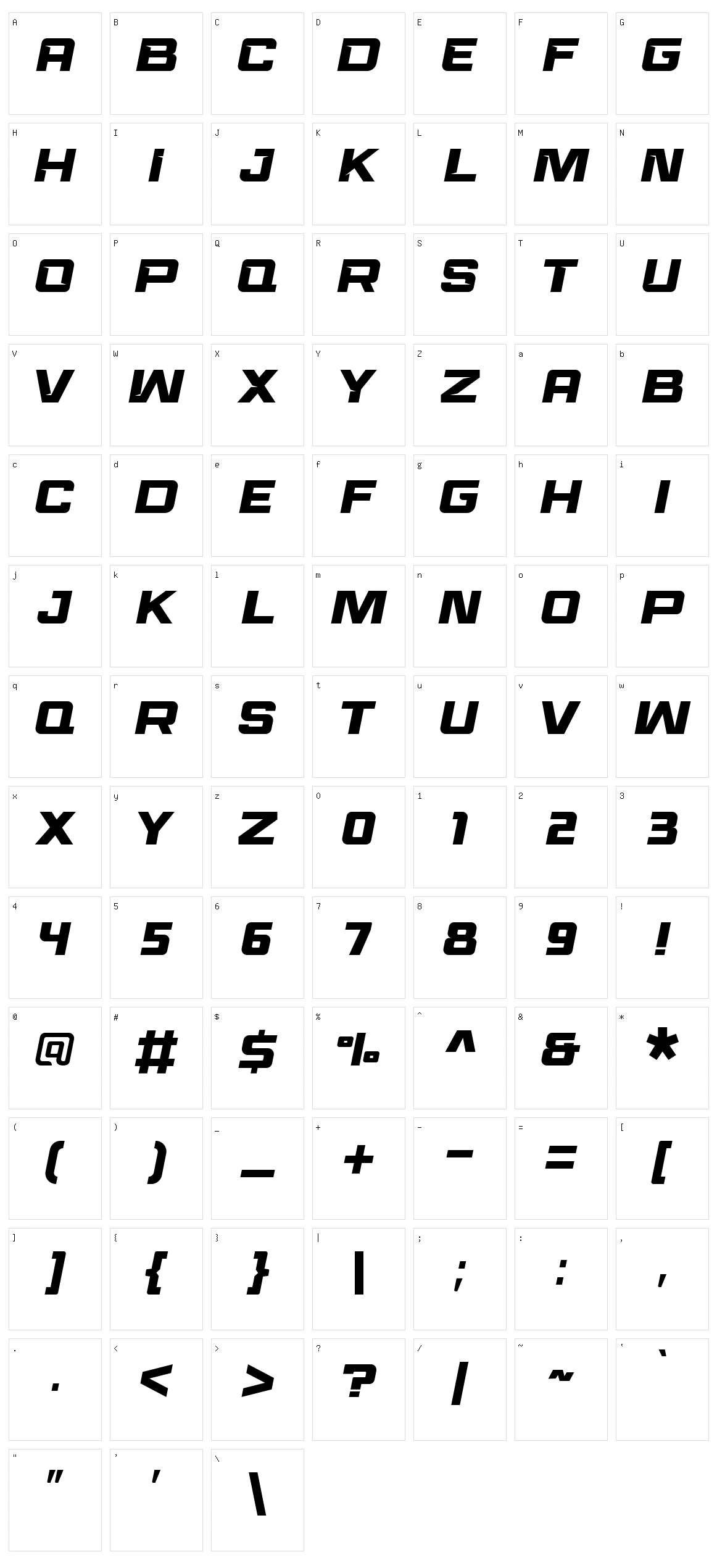 Race Sport Character Set