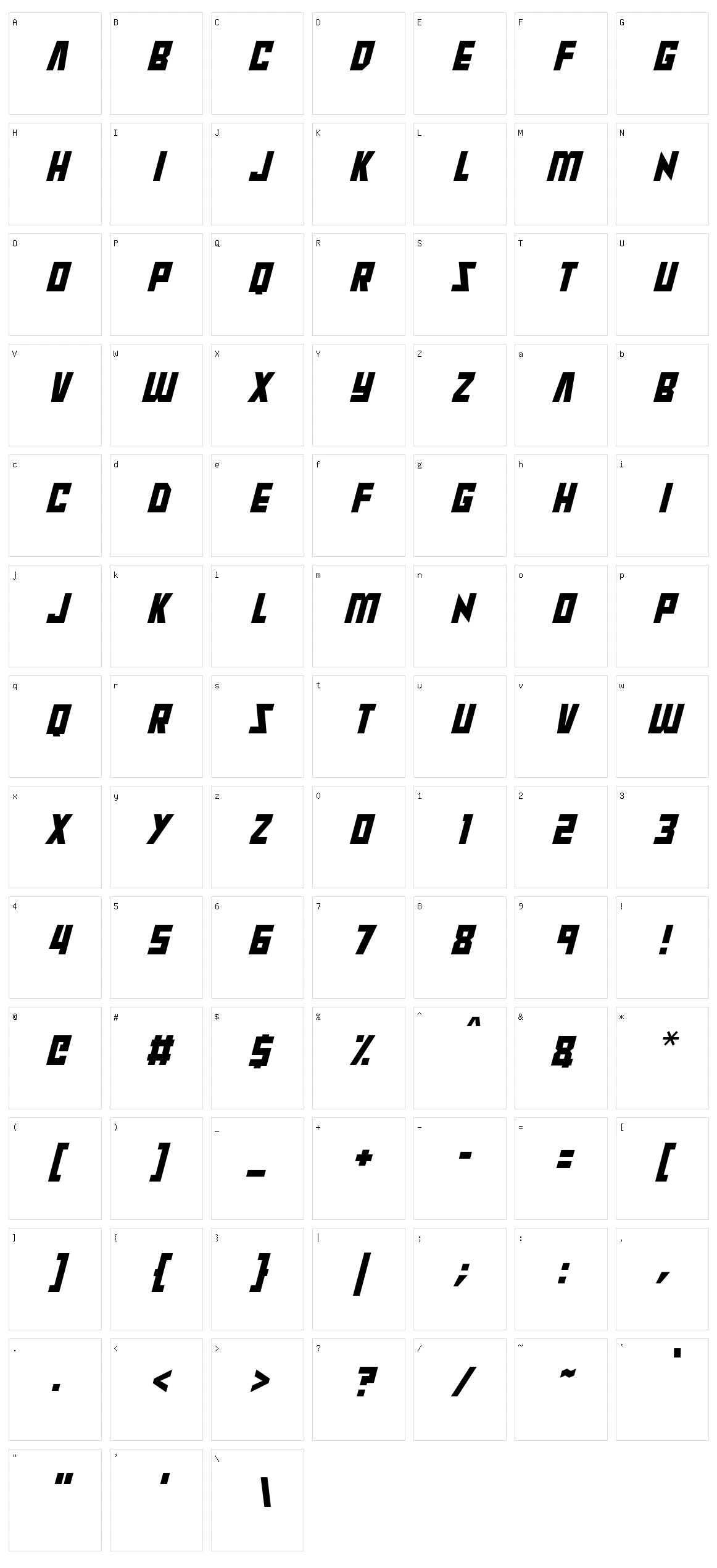 Raptors Character Set